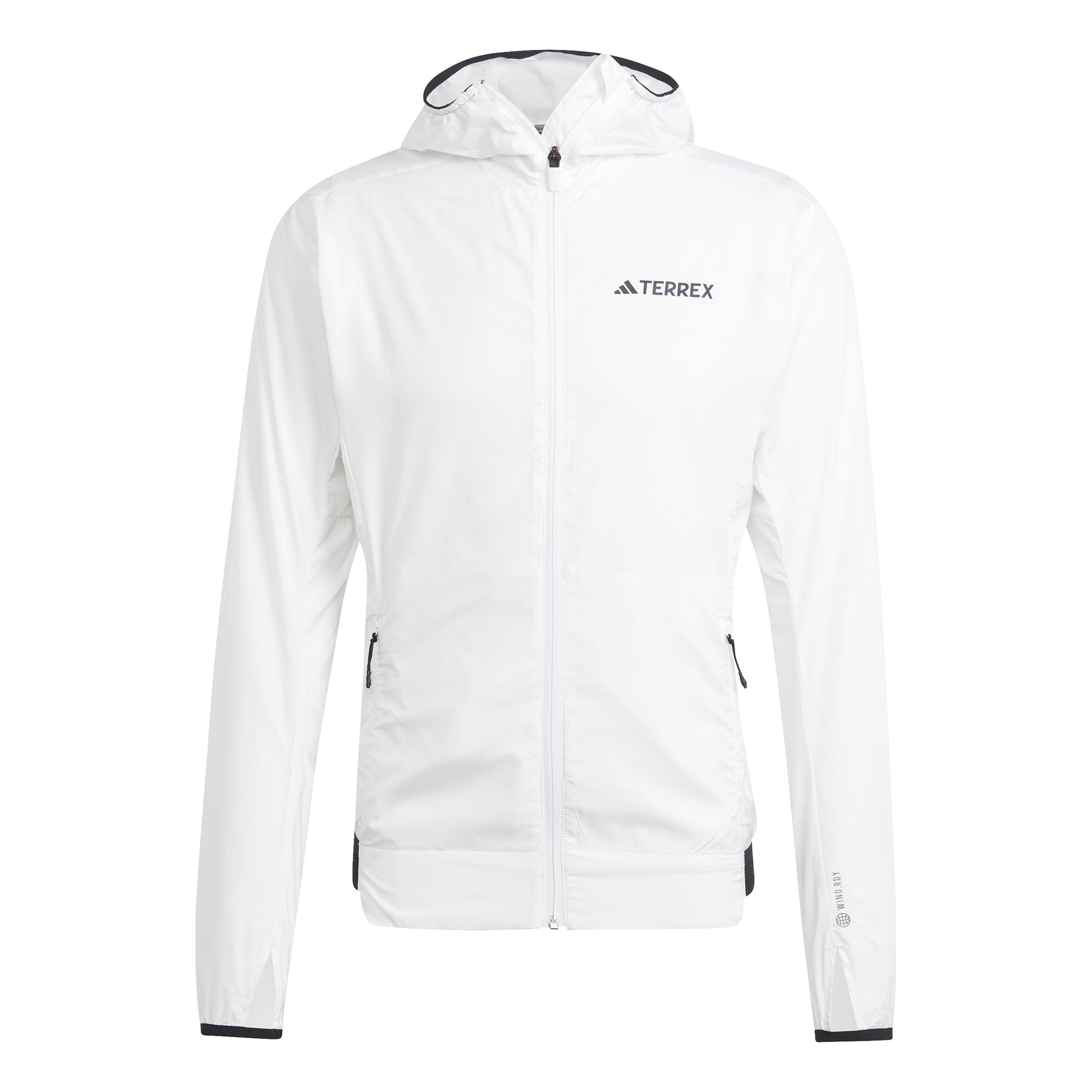 adidas Terrex XPR Wind Ready Chaqueta para correr Hombres - blanco,