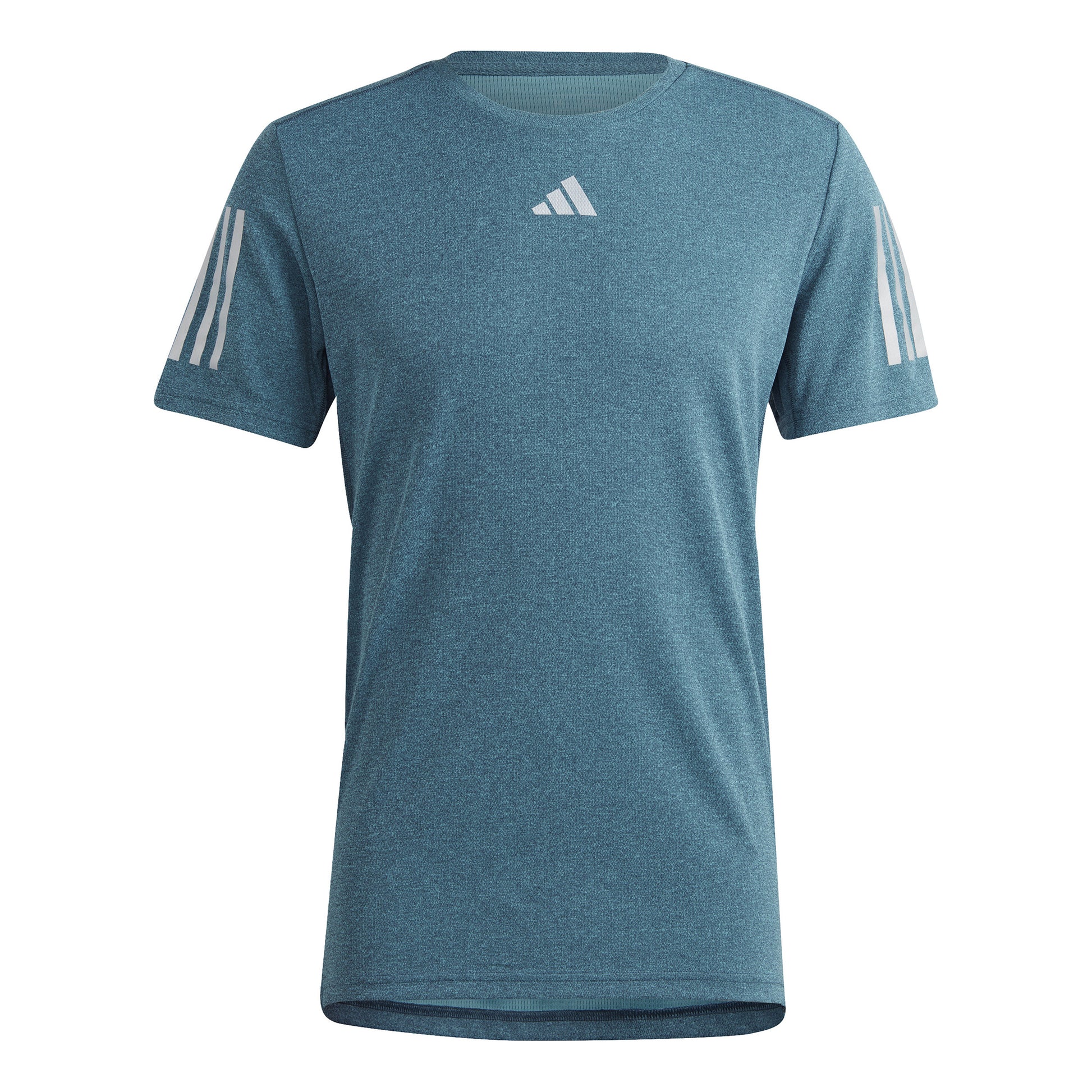 adidas Own the Run Heather Camiseta de running Hombres - color petróleo,