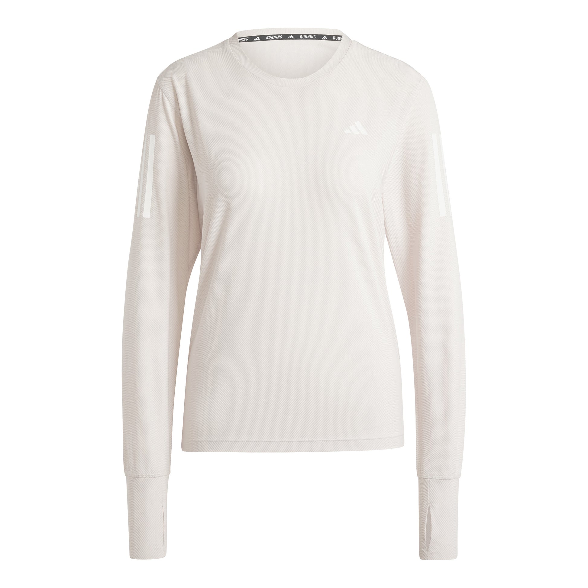 adidas Own the Run Camiseta de manga larga Mujeres - crema,