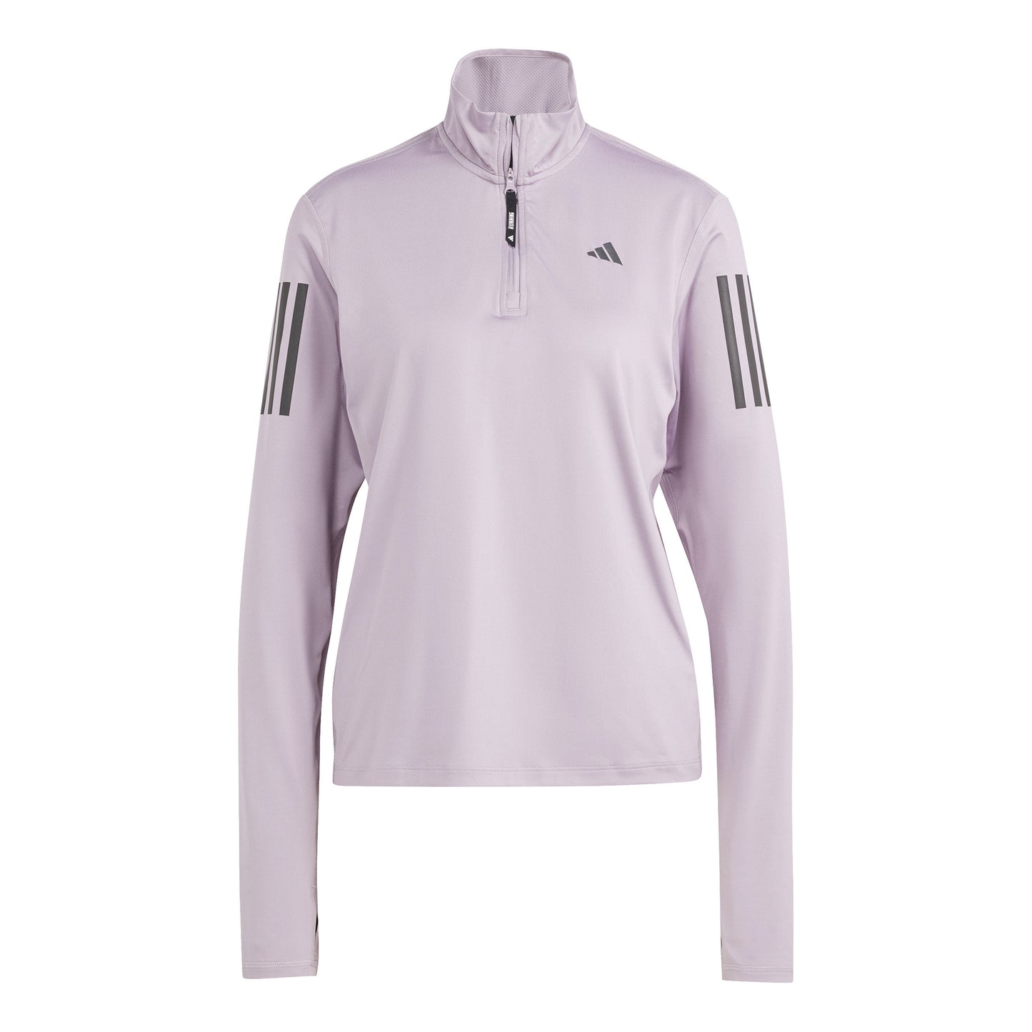 adidas Own the Run Half-Zip Camiseta de manga larga Mujeres - morado,