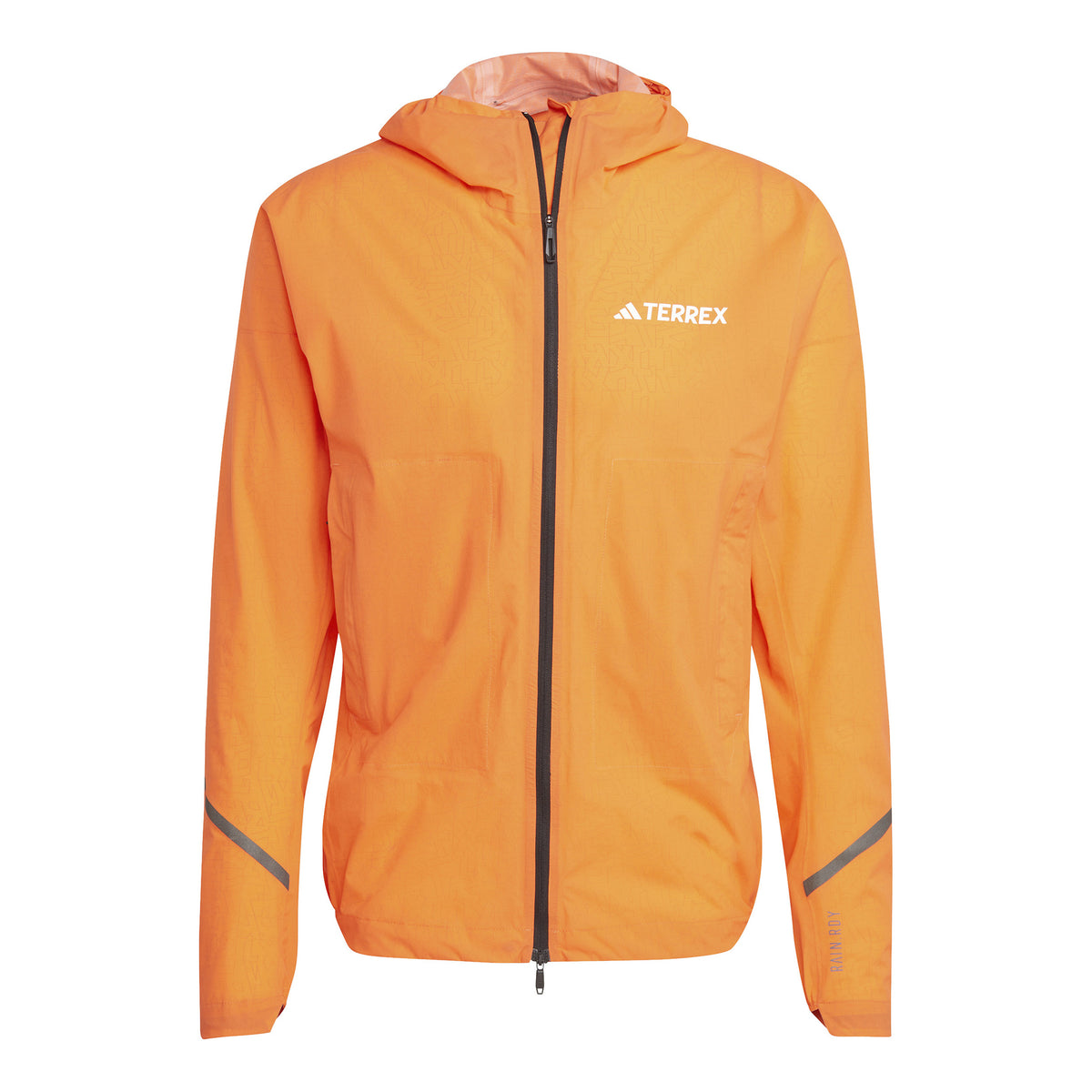 adidas Terrex XPR Light Rain Chaqueta para correr Hombres - naranja neón,