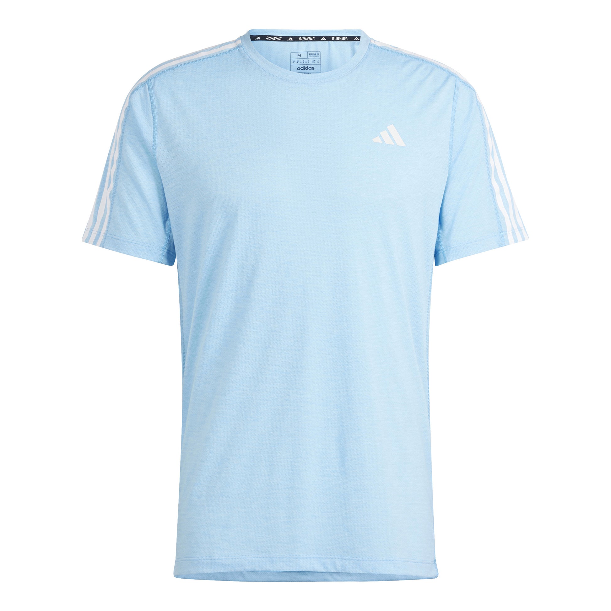 adidas Own The Run E 3S Camiseta de running Hombres - azul claro,