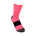 Run x UB23 Socks Calcetines para correr Unisex - rosa, negro