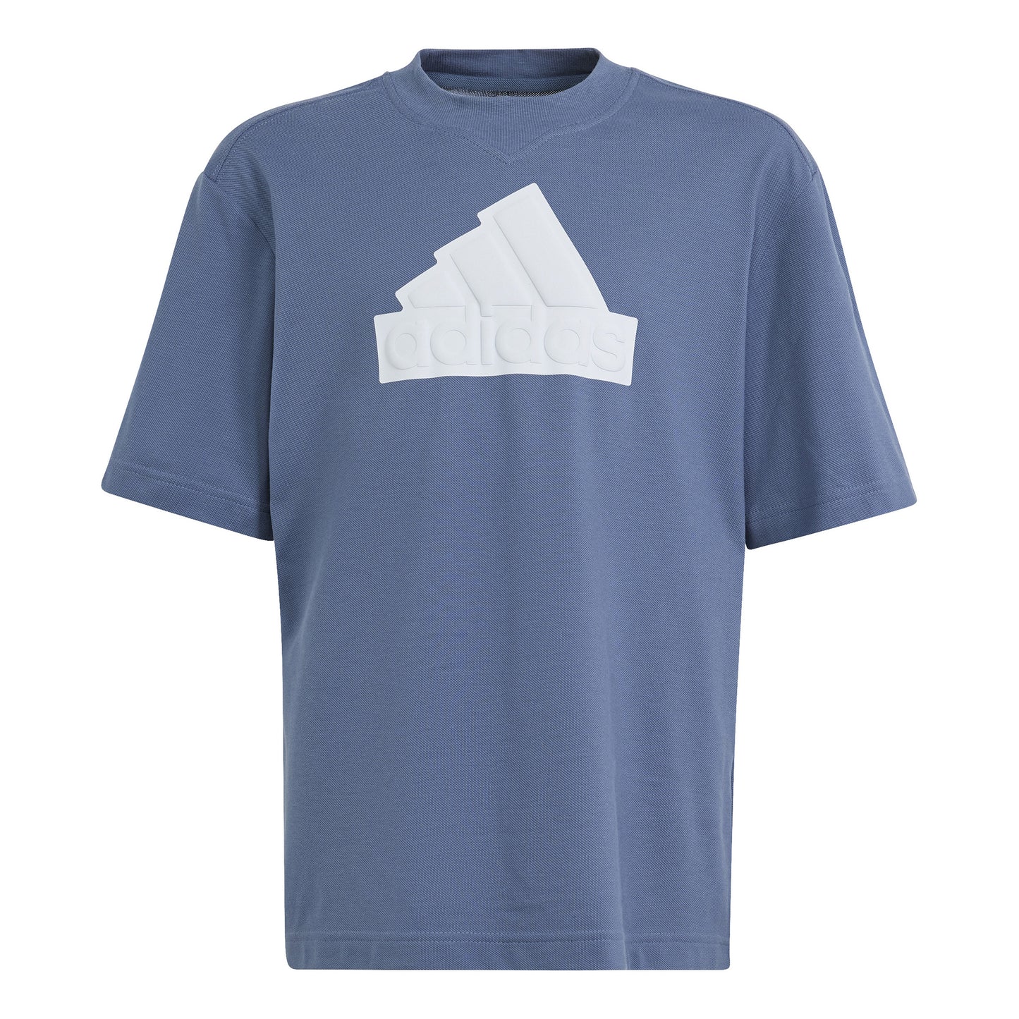 adidas Future Icon Logo Camiseta de manga corta Chicos - gris oscuro,