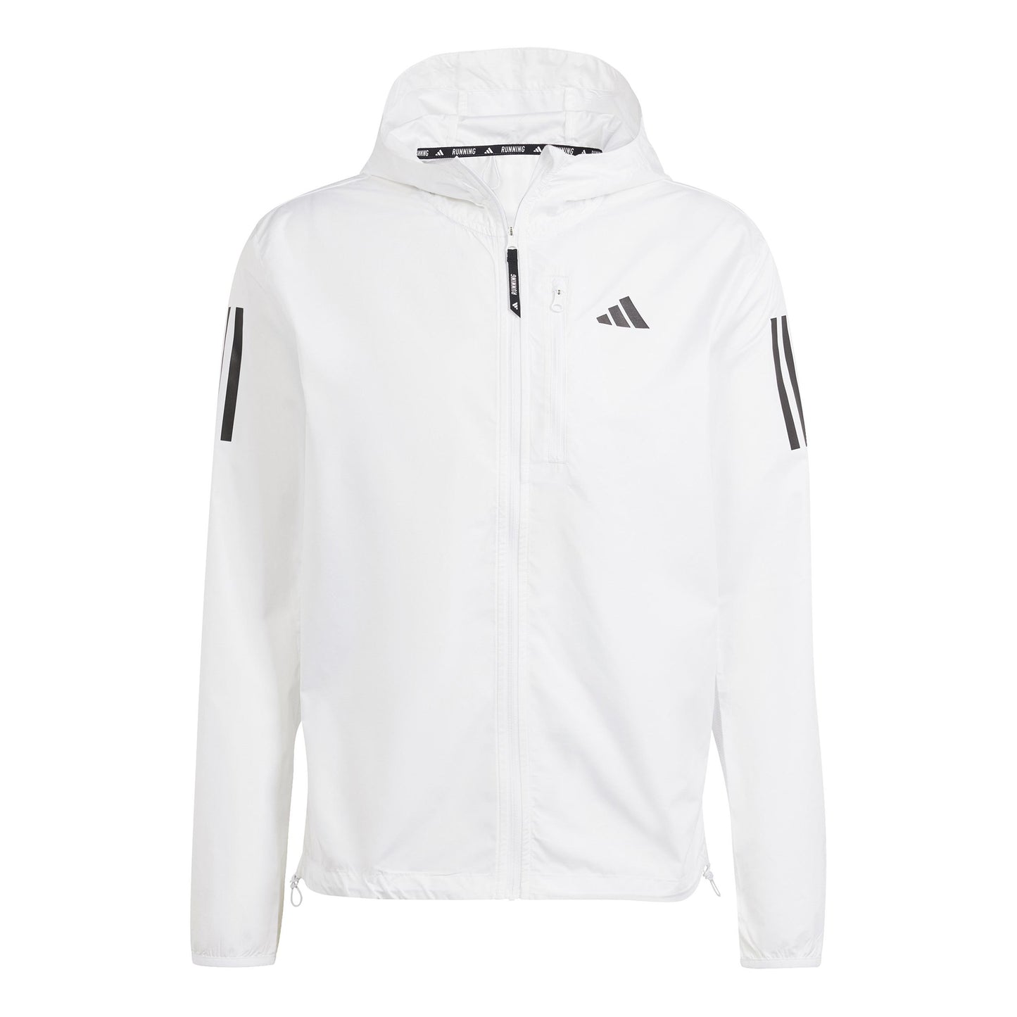 adidas Own the Run Chaqueta para correr Hombres - blanco,