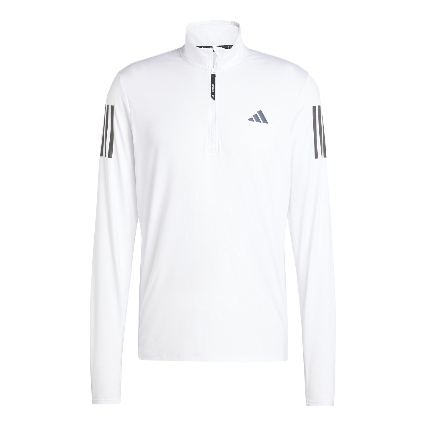 adidas Own The Run B Half-Zip Camiseta de manga larga Hombres - blanco,