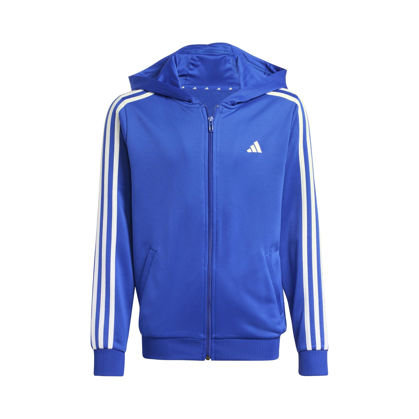 adidas Training ES 3 Stripes Full-Zip Sudadera con cremallera Niños - azul, blanco