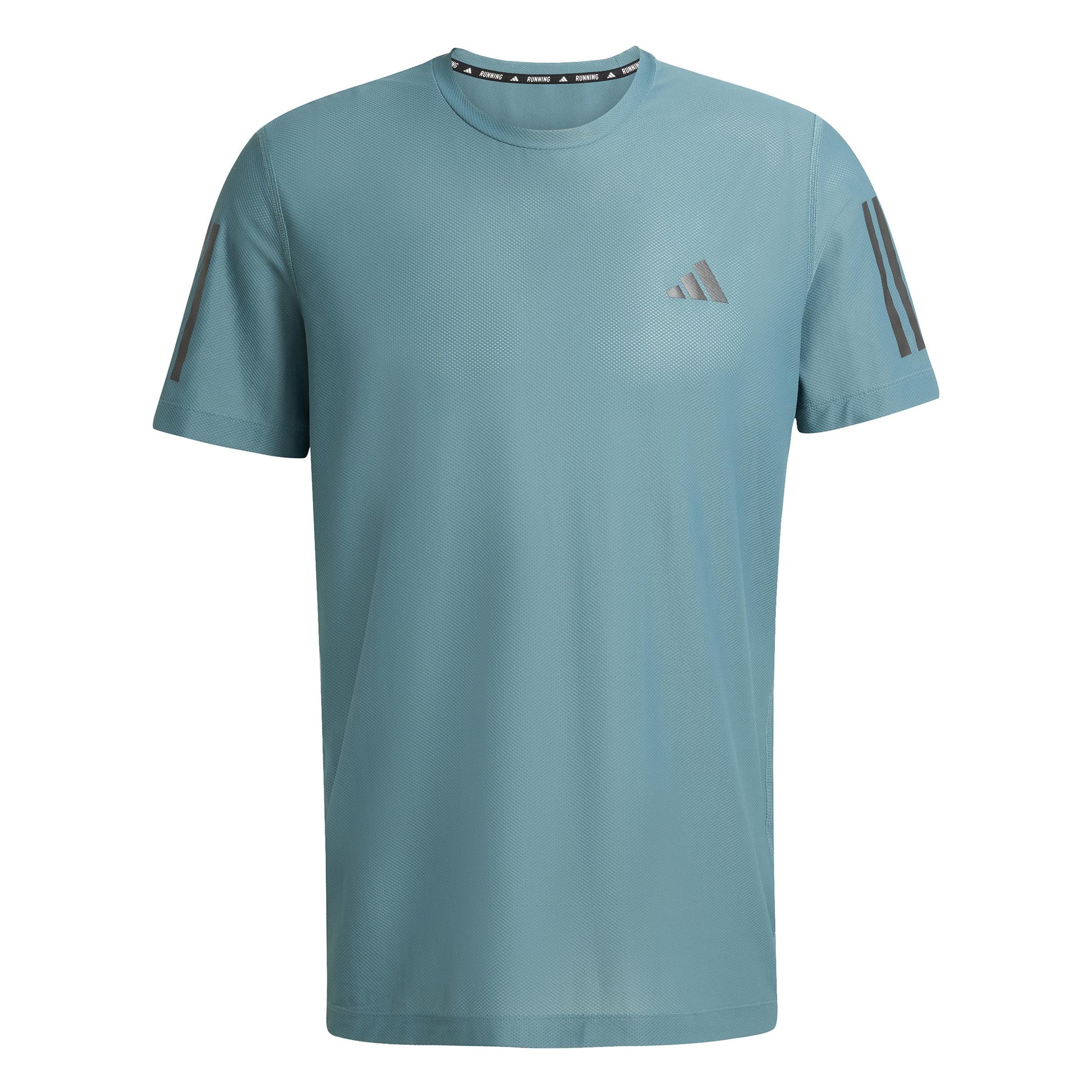 adidas Own The Run Camiseta De Running Hombres-Verde Oscuro