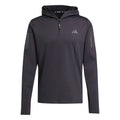 Own The Run Winter Half-Zip Camiseta De Running Hombres-Negro