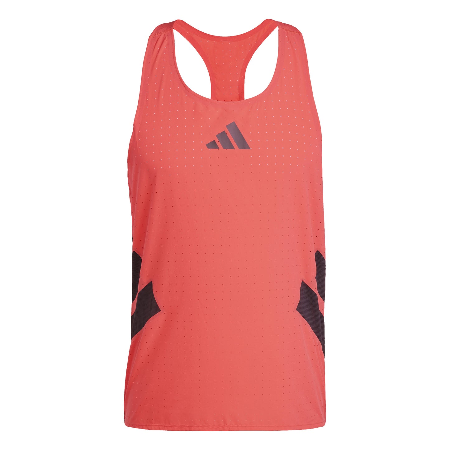 adidas Road to Records Camiseta de tirantes Hombres - coral, negro