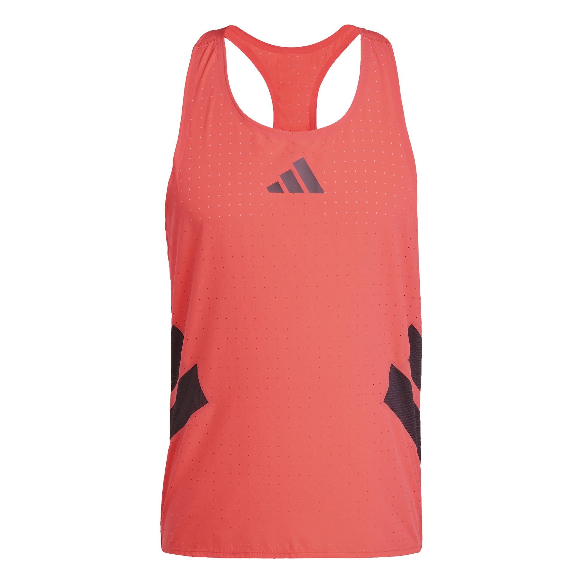 adidas Road to Records Camiseta de tirantes Hombres - coral, negro