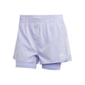 Own the Run 2in1 Pantalones cortos Mujeres - morado,