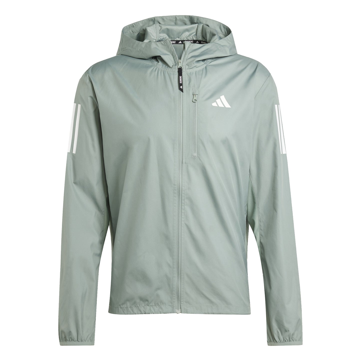 adidas Own the Run Chaqueta para correr Hombres - salvia,