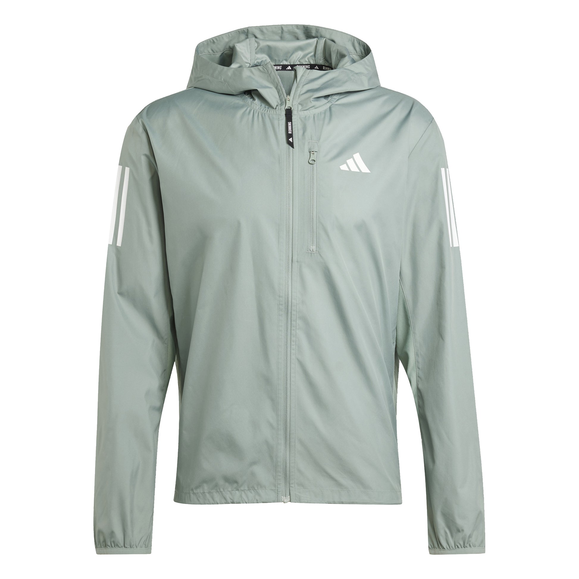 adidas Own the Run Chaqueta para correr Hombres - salvia,