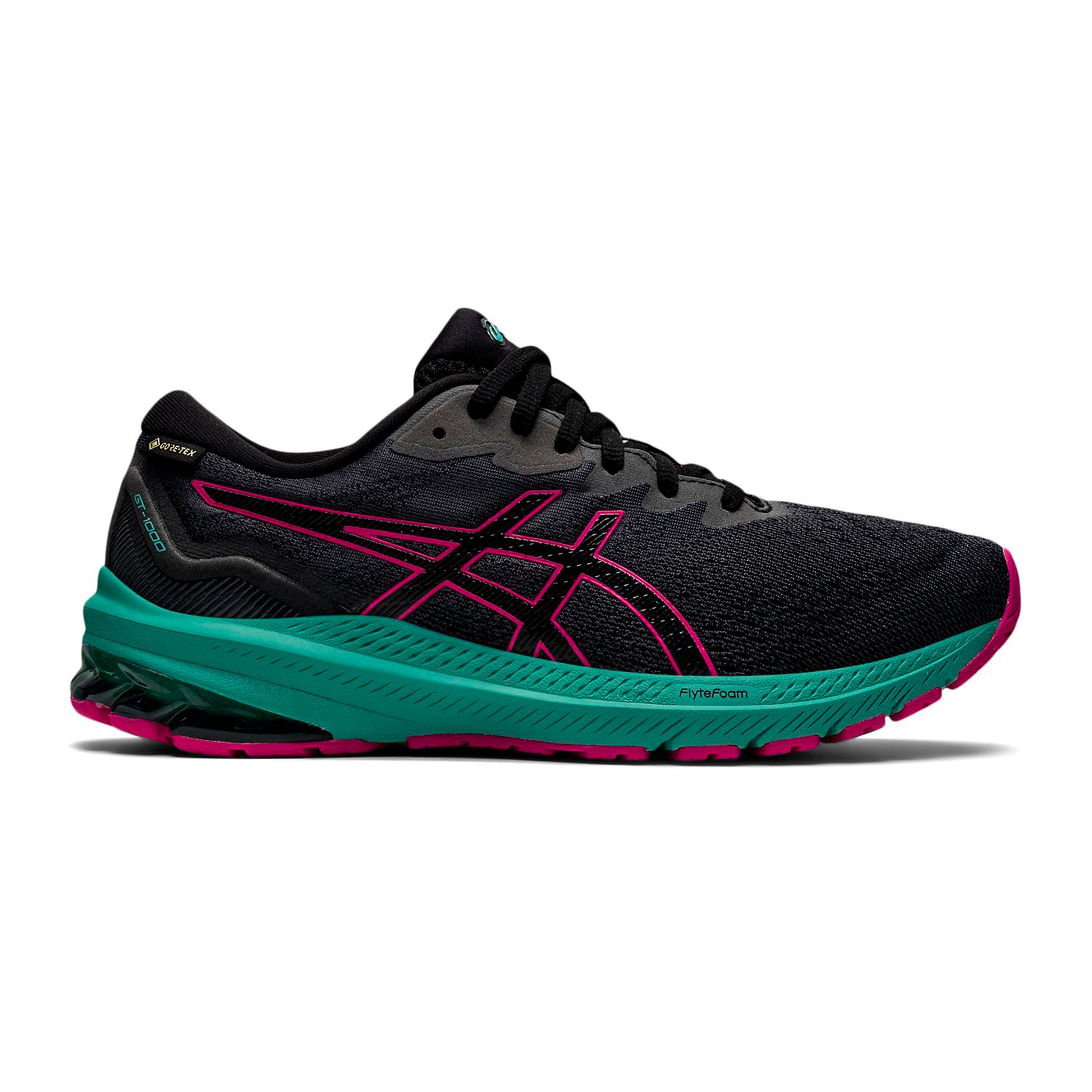 ASICS GT-1000 11 G-TX Zapatilla De Estabilidad Mujeres-Negro,Rojo