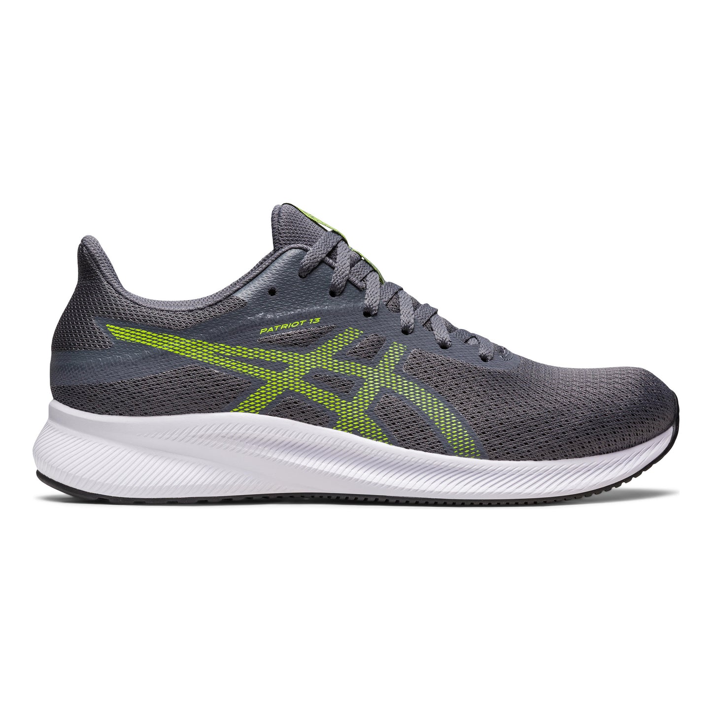 ASICS Patriot 13 Zapatilla neutral Hombres - gris, amarillo