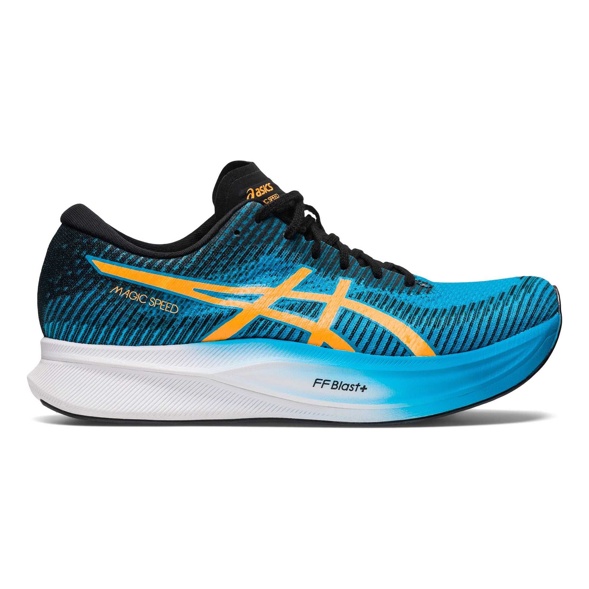 ASICS Magic Speed 2 Zapatilla de competición Hombres - azul, naranja