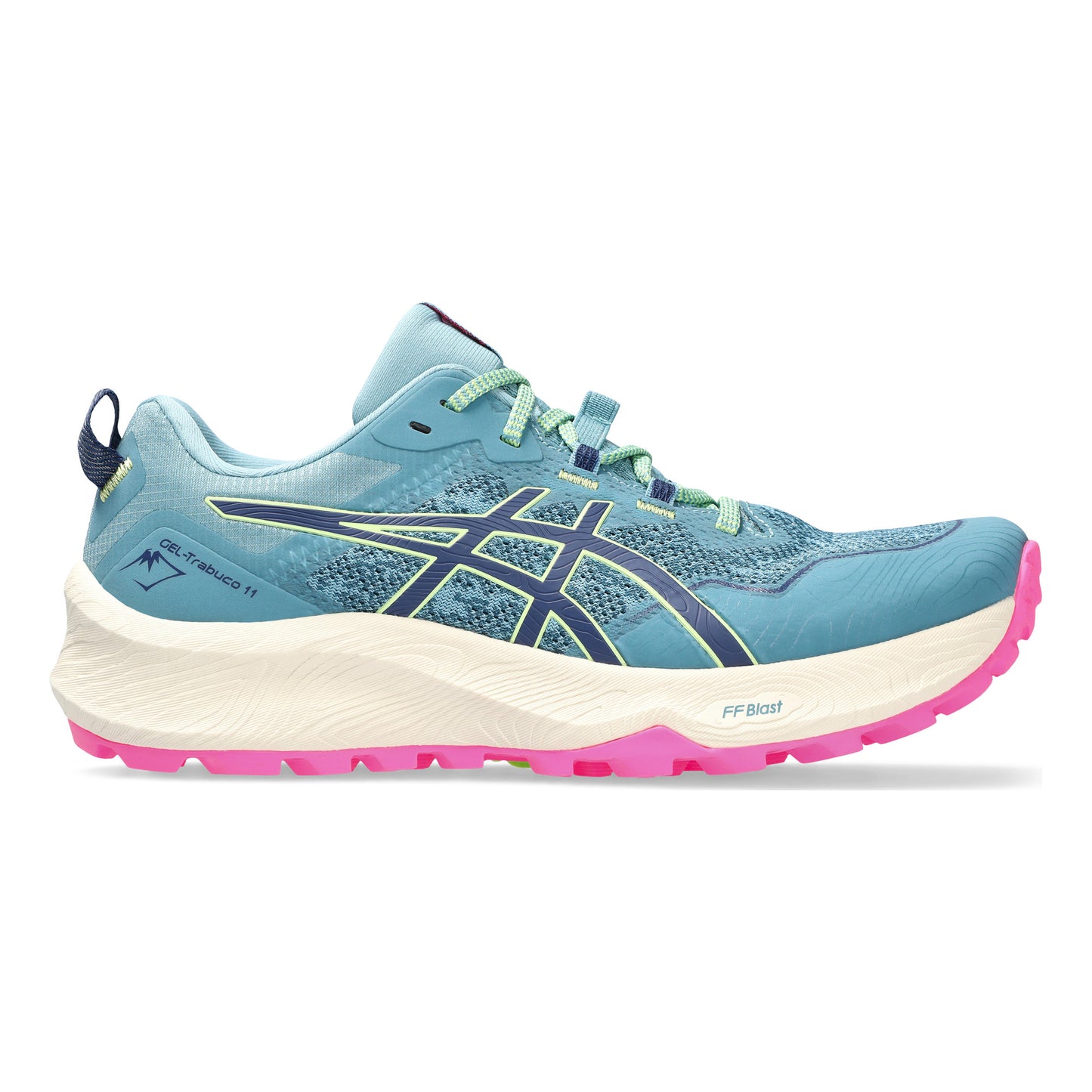 ASICS Gel-Trabuco 11 Zapatilla trail Mujeres - color petróleo, azul oscuro