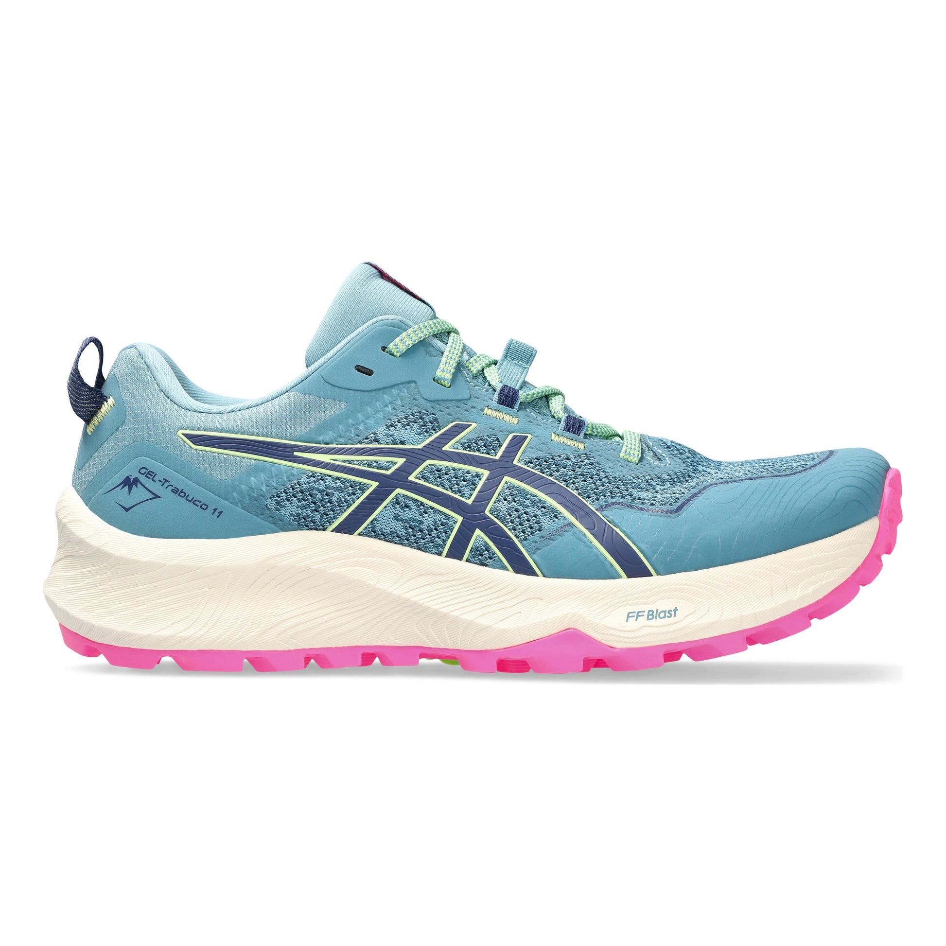 ASICS Gel-Trabuco 11 Zapatilla trail Mujeres - color petróleo, azul oscuro