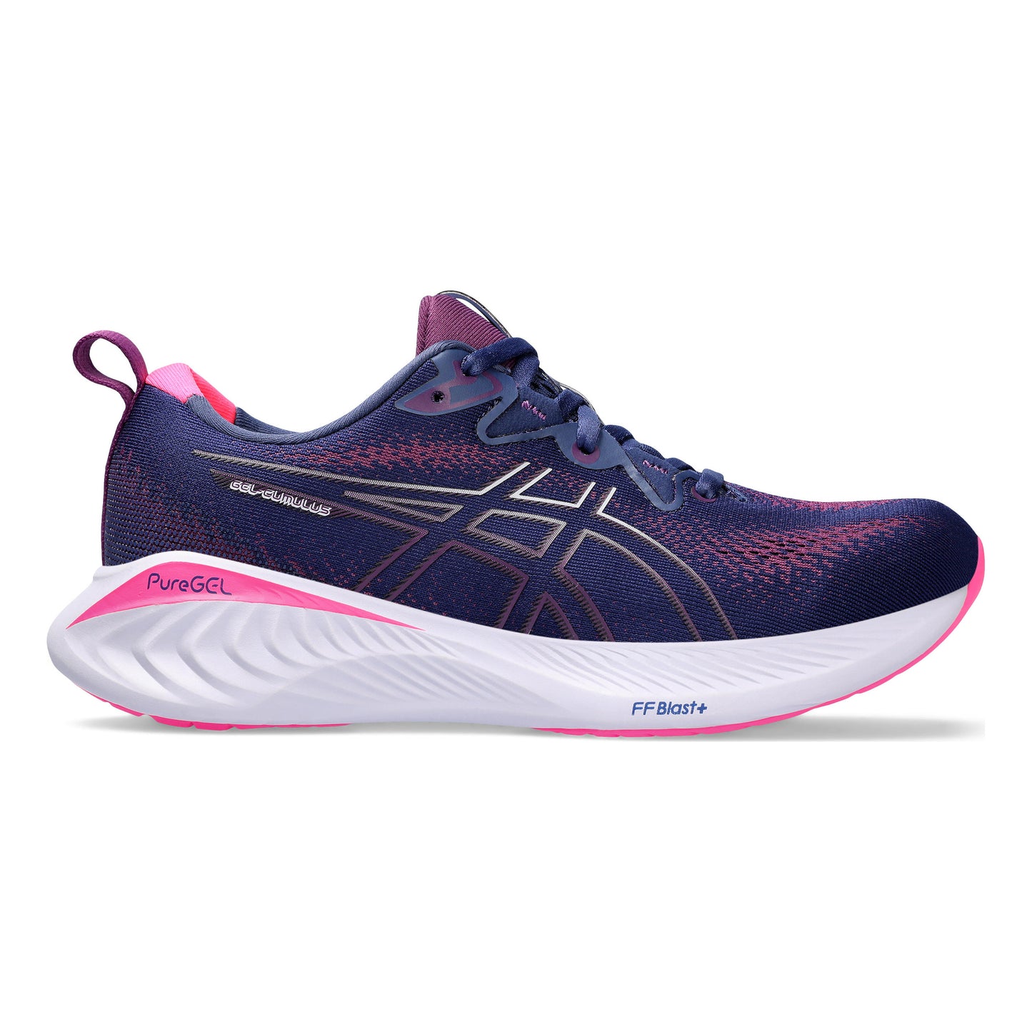 ASICS Gel-Cumulus 25 Zapatilla neutral Mujeres - azul oscuro, rosa
