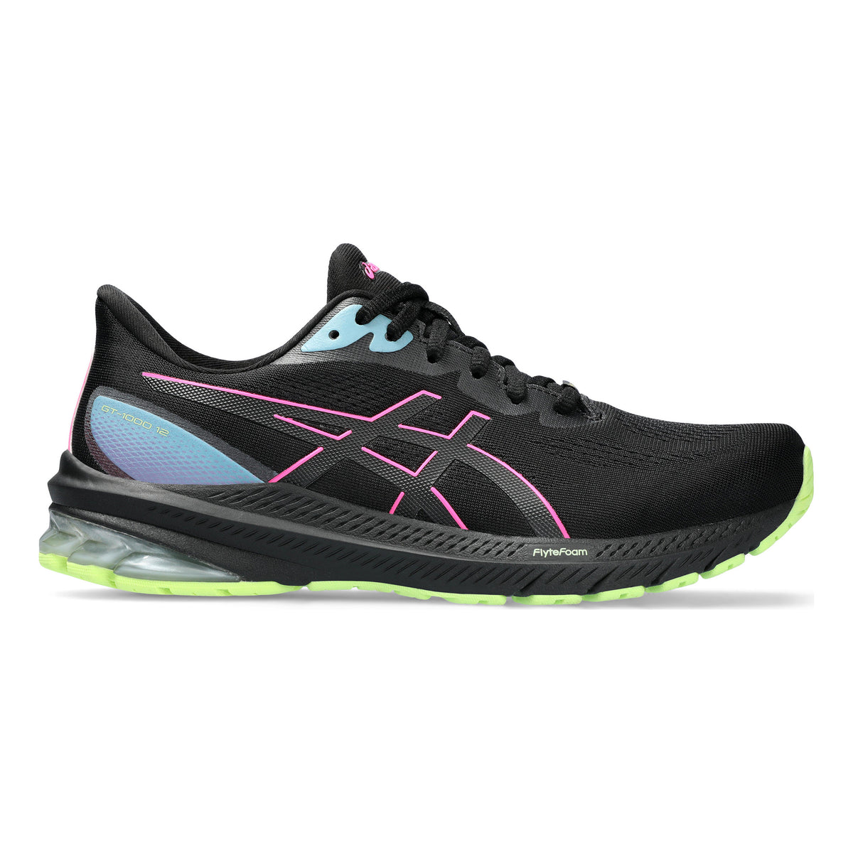 ASICS GT-1000 12 GTX Zapatilla de estabilidad Mujeres - negro, rosa
