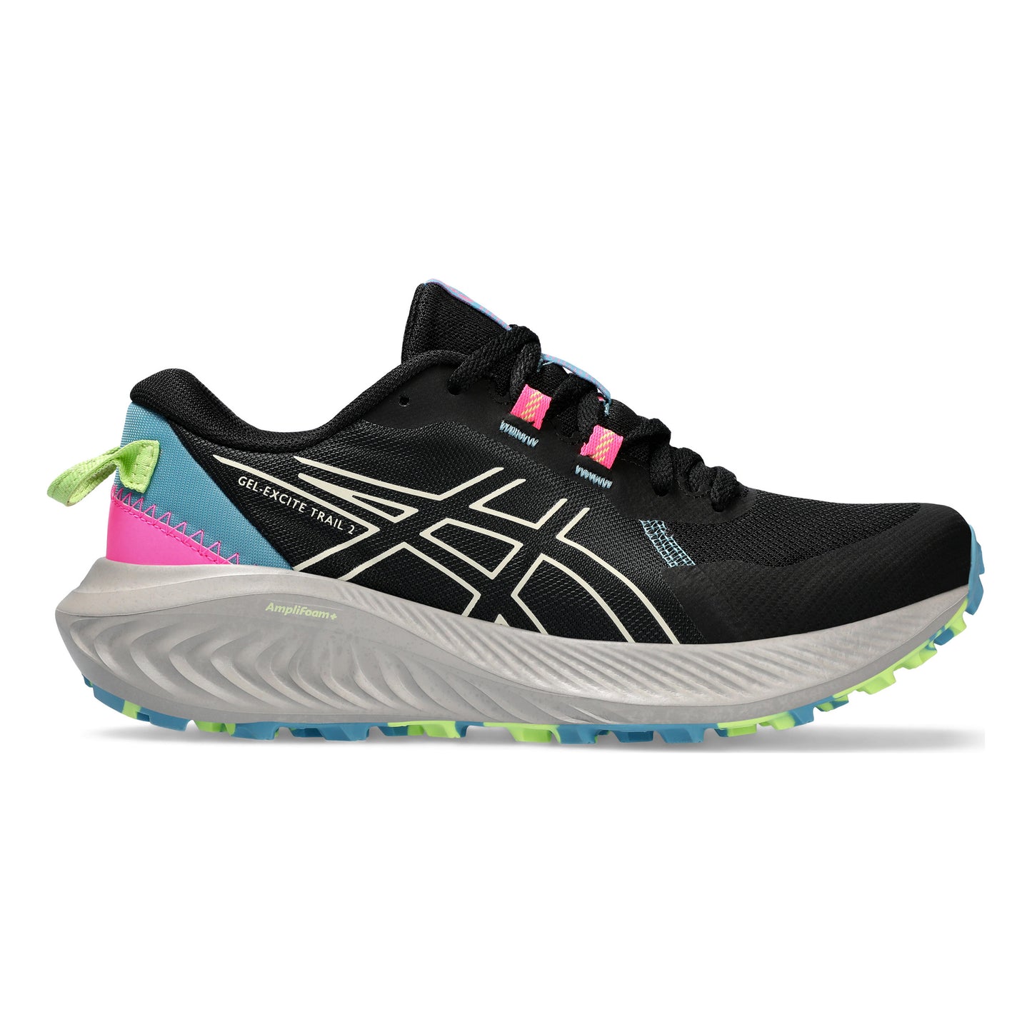 ASICS Gel-Excite Trail 2 Zapatilla trail Mujeres - negro, color petróleo