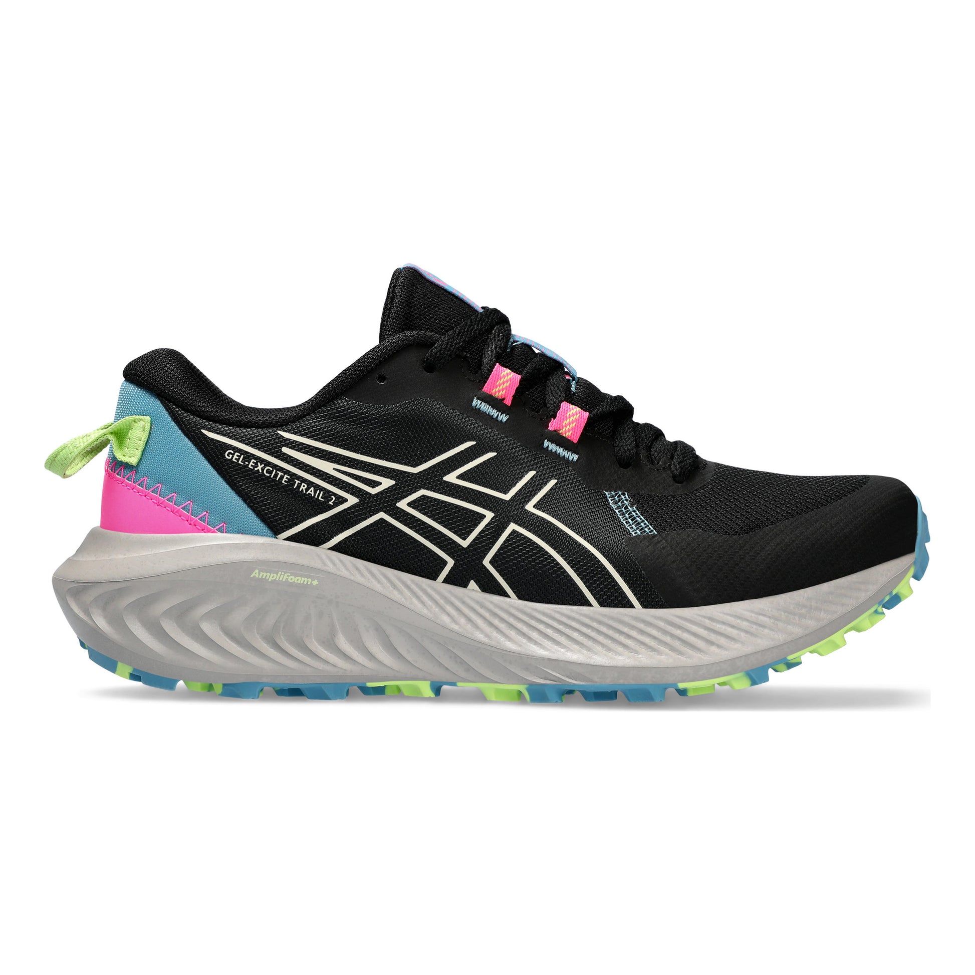 ASICS Gel-Excite Trail 2 Zapatilla trail Mujeres - negro, color petróleo