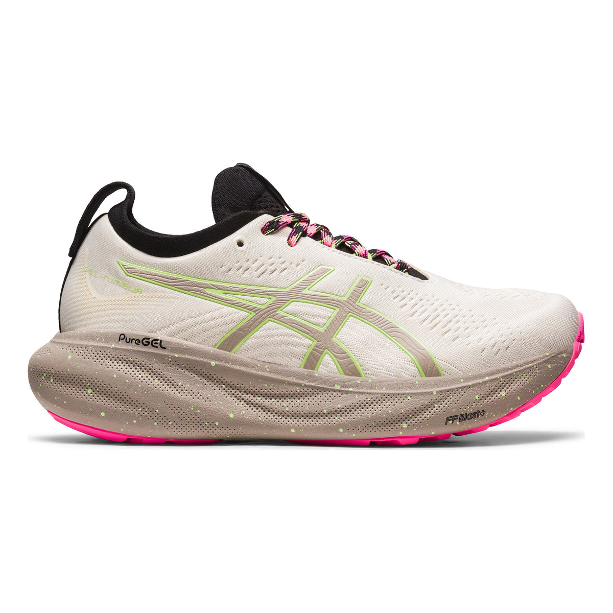 ASICS Gel-Nimbus 25 TR Zapatilla trail Mujeres - negro, naranja