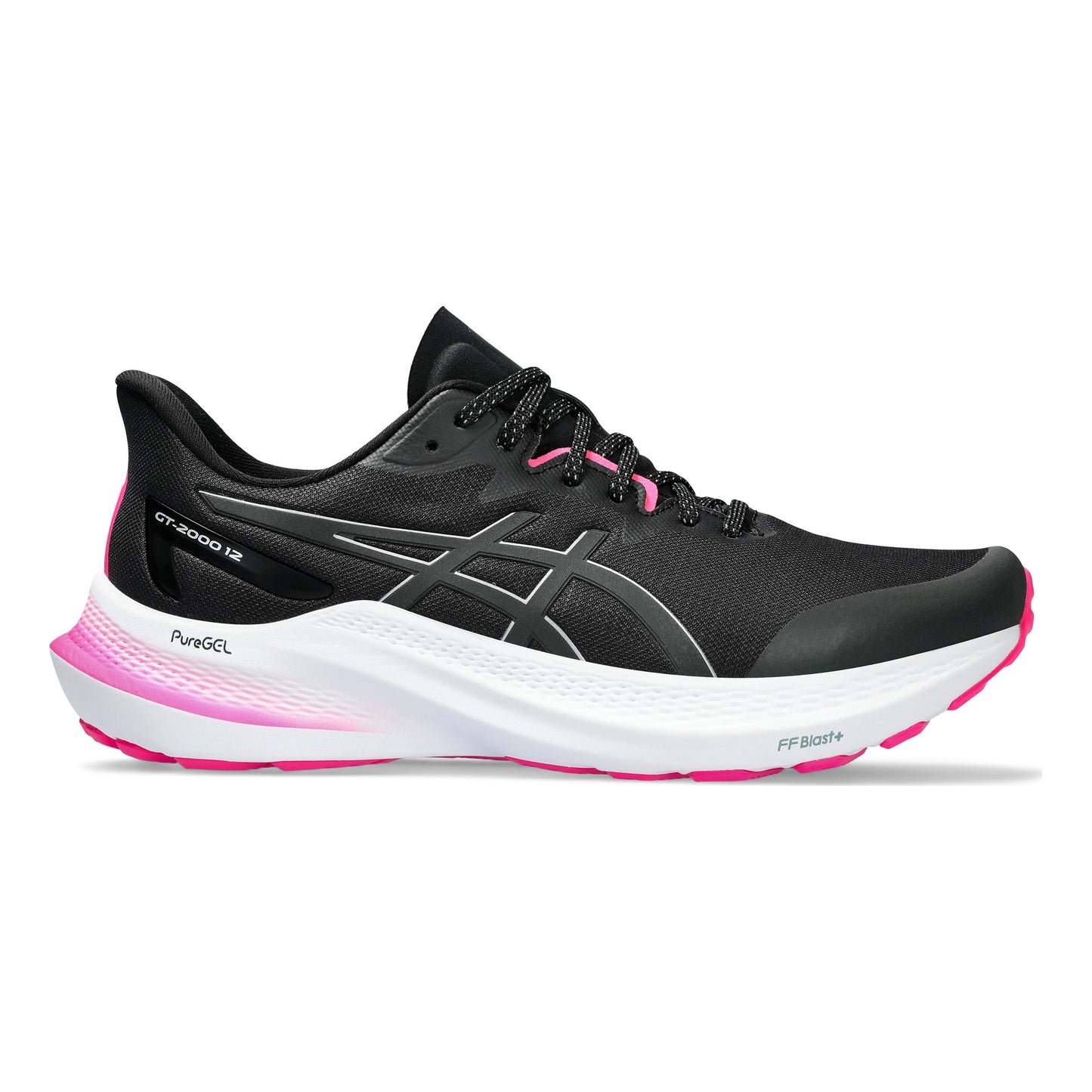 ASICS GT-2000 12 Lite-Show Zapatilla de estabilidad Mujeres - negro,