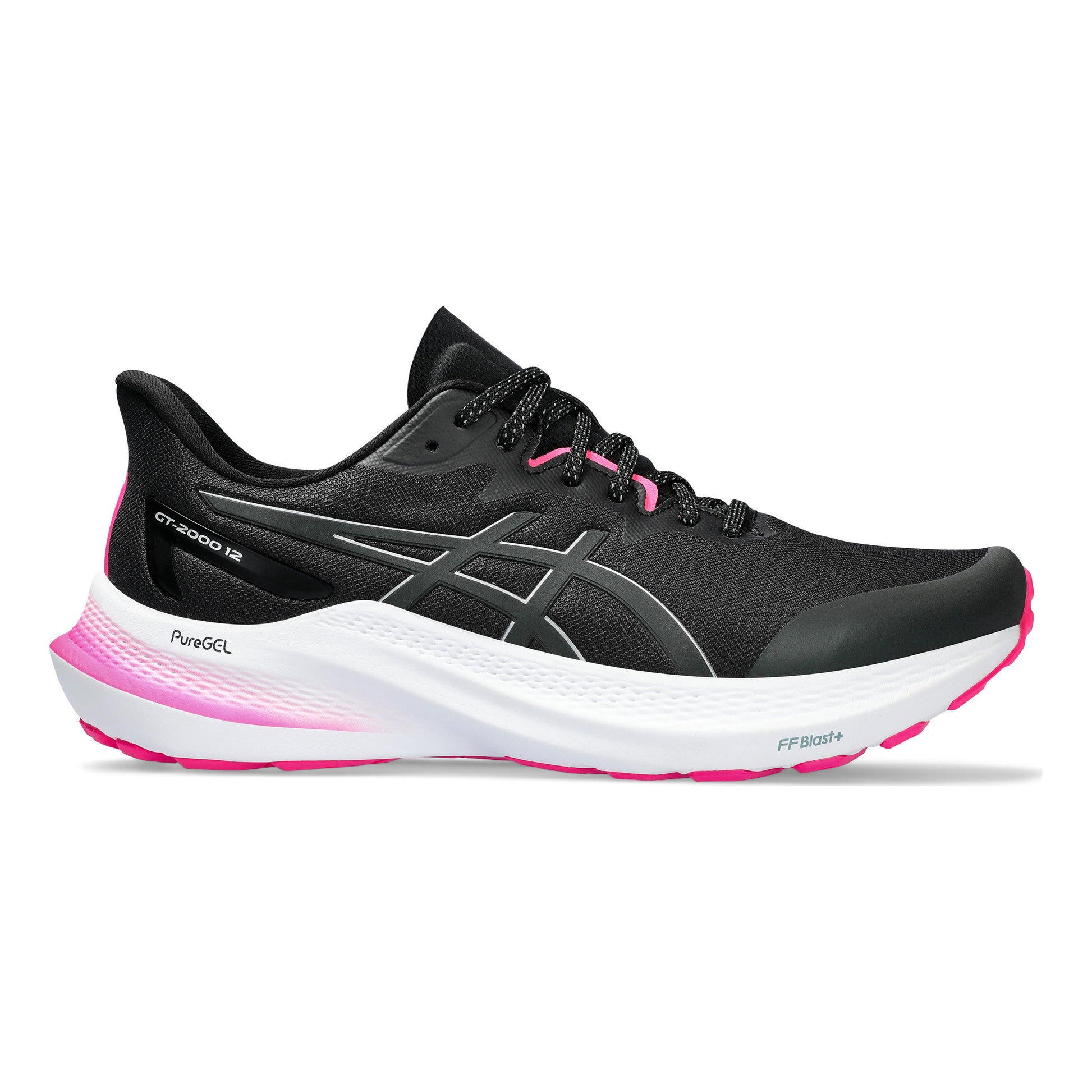 ASICS GT-2000 12 Lite-Show Zapatilla de estabilidad Mujeres - negro,