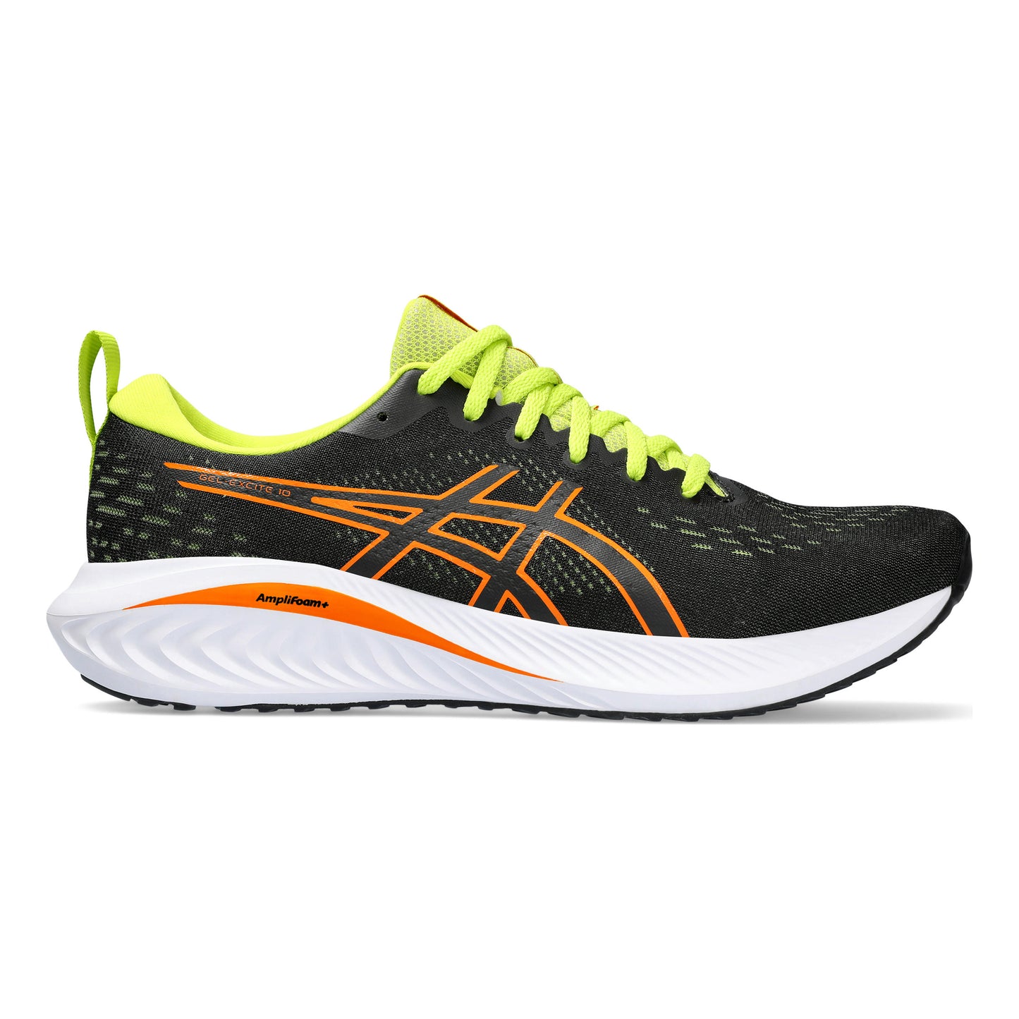 ASICS Gel-Excite 10 Zapatilla neutral Hombres - negro, amarillo neón