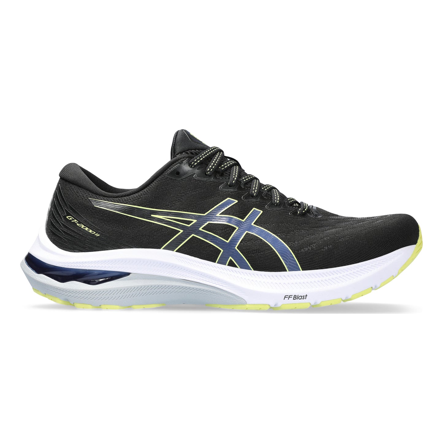 ASICS GT-2000 11 Zapatilla de estabilidad Hombres - negro, verde neón