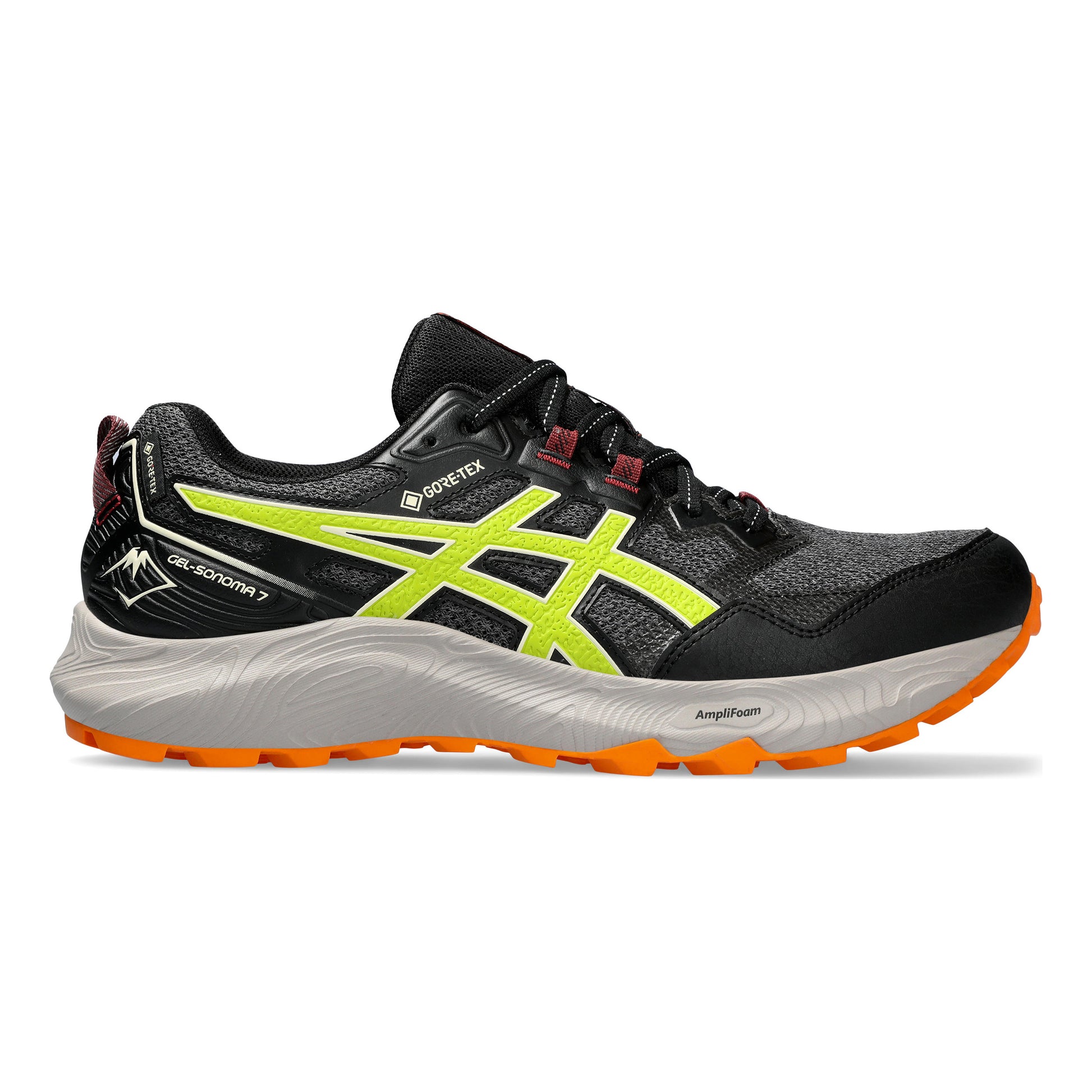 ASICS Gel-Sonoma 7 GTX Zapatilla trail Hombres - negro, amarillo neón