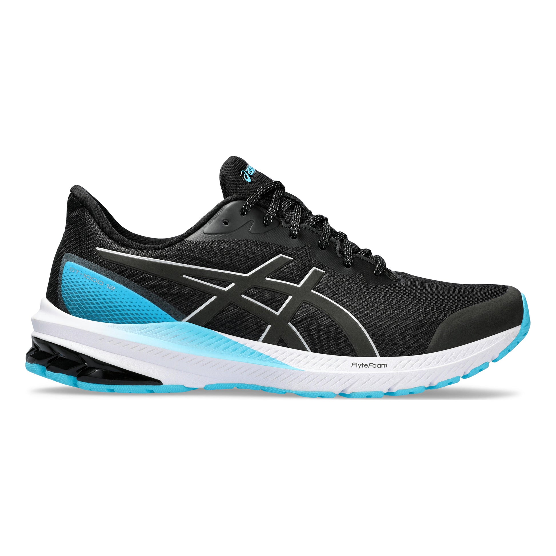 ASICS GT-1000 12 Lite-Show Zapatilla de estabilidad Hombres - negro, azul claro