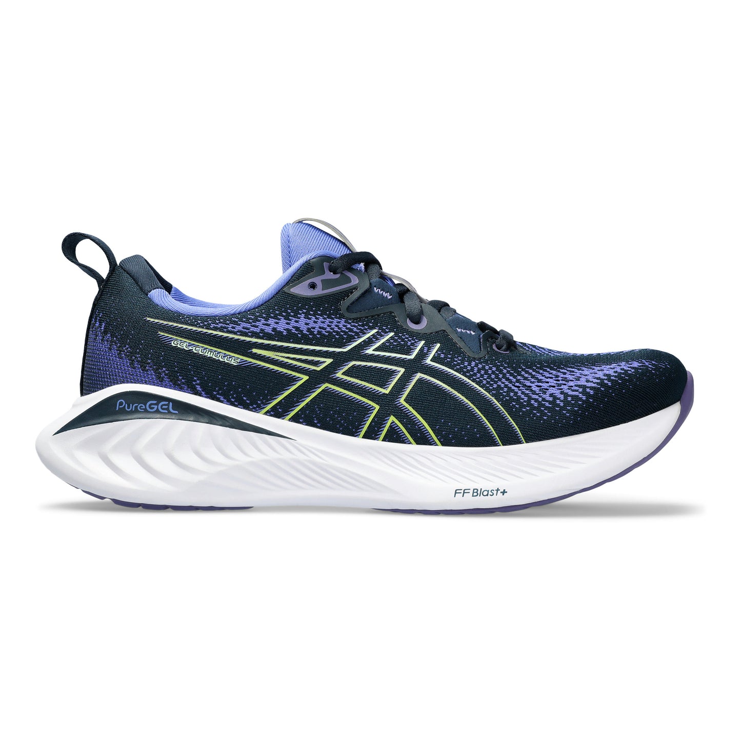 ASICS Gel-Cumulus 25 Zapatilla neutral Mujeres - azul, amarillo neón