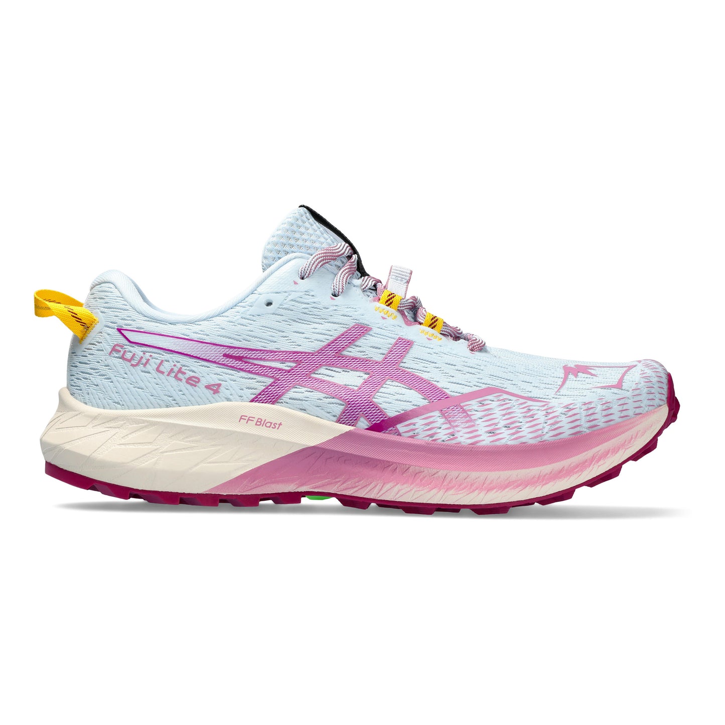 ASICS Fuji Lite 4 Zapatilla trail Mujeres - azul claro, multicolor
