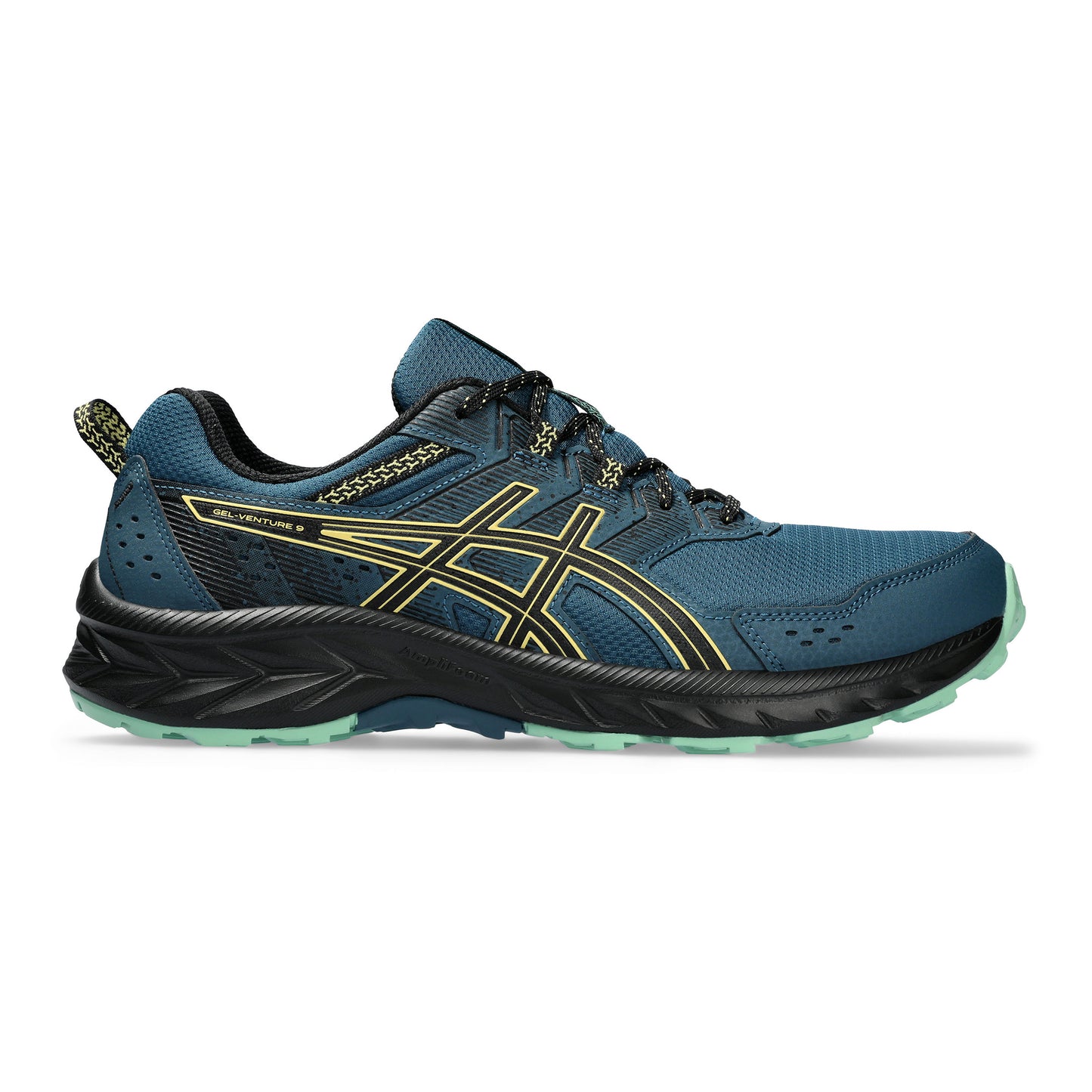 ASICS Gel-Venture 9 Zapatilla trail Hombres - color petróleo, negro