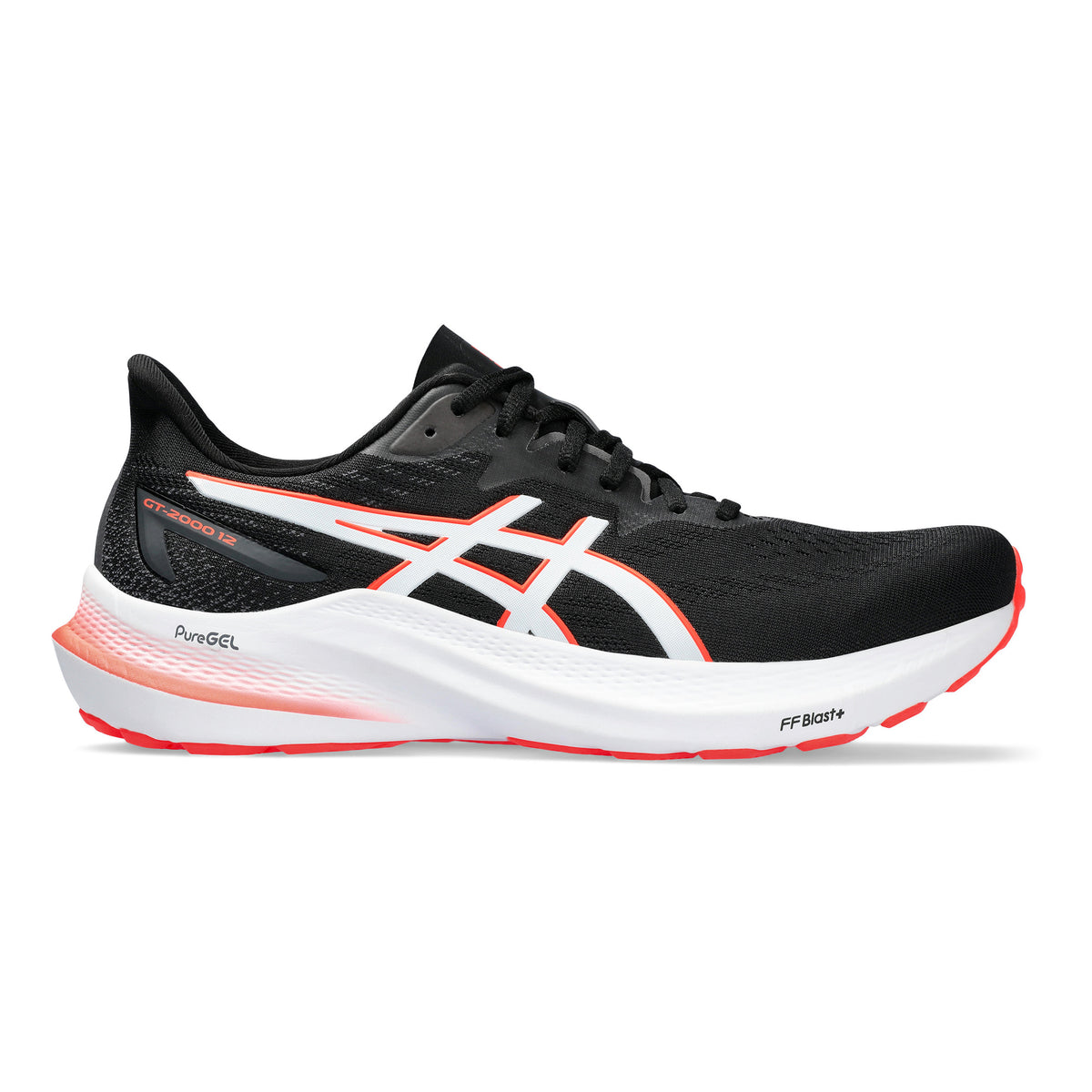 ASICS GT-2000 12 Zapatilla de estabilidad Hombres - negro, blanco