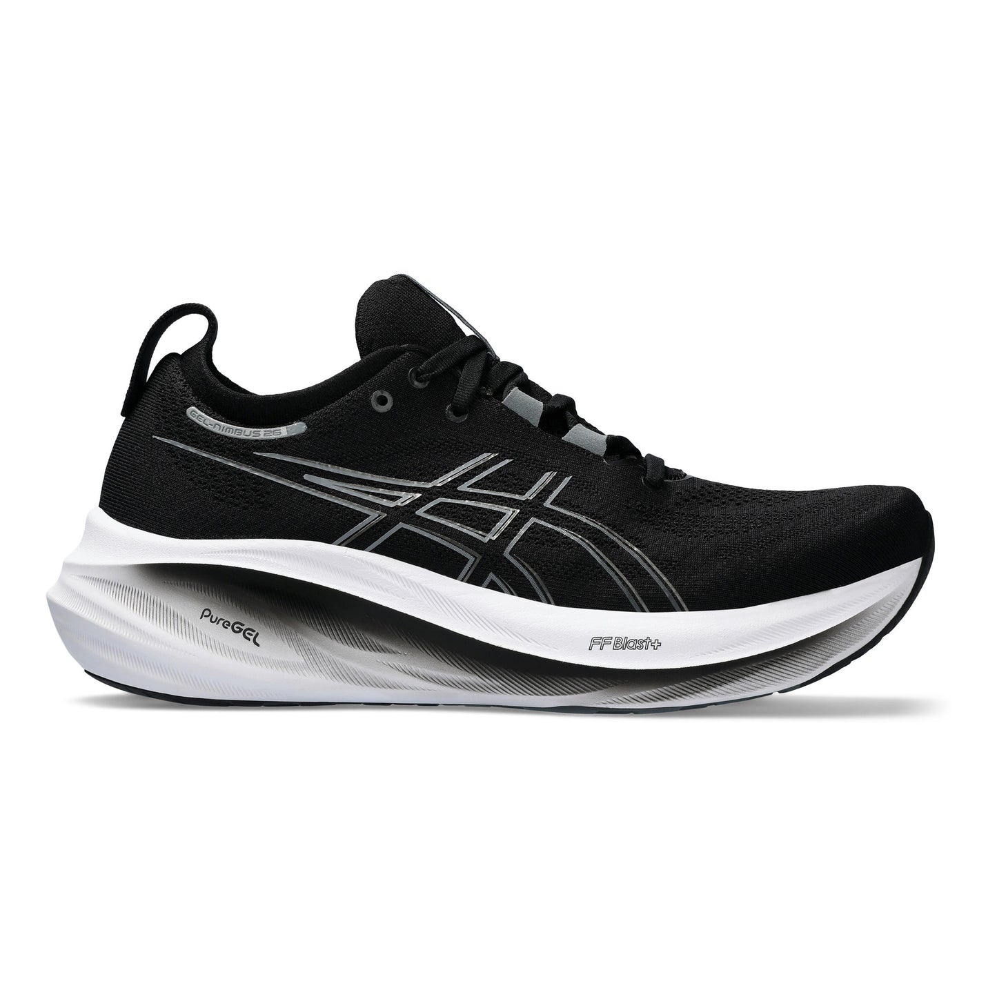 ASICS Gel-Nimbus 26 Zapatilla neutral Hombres - negro, blanco