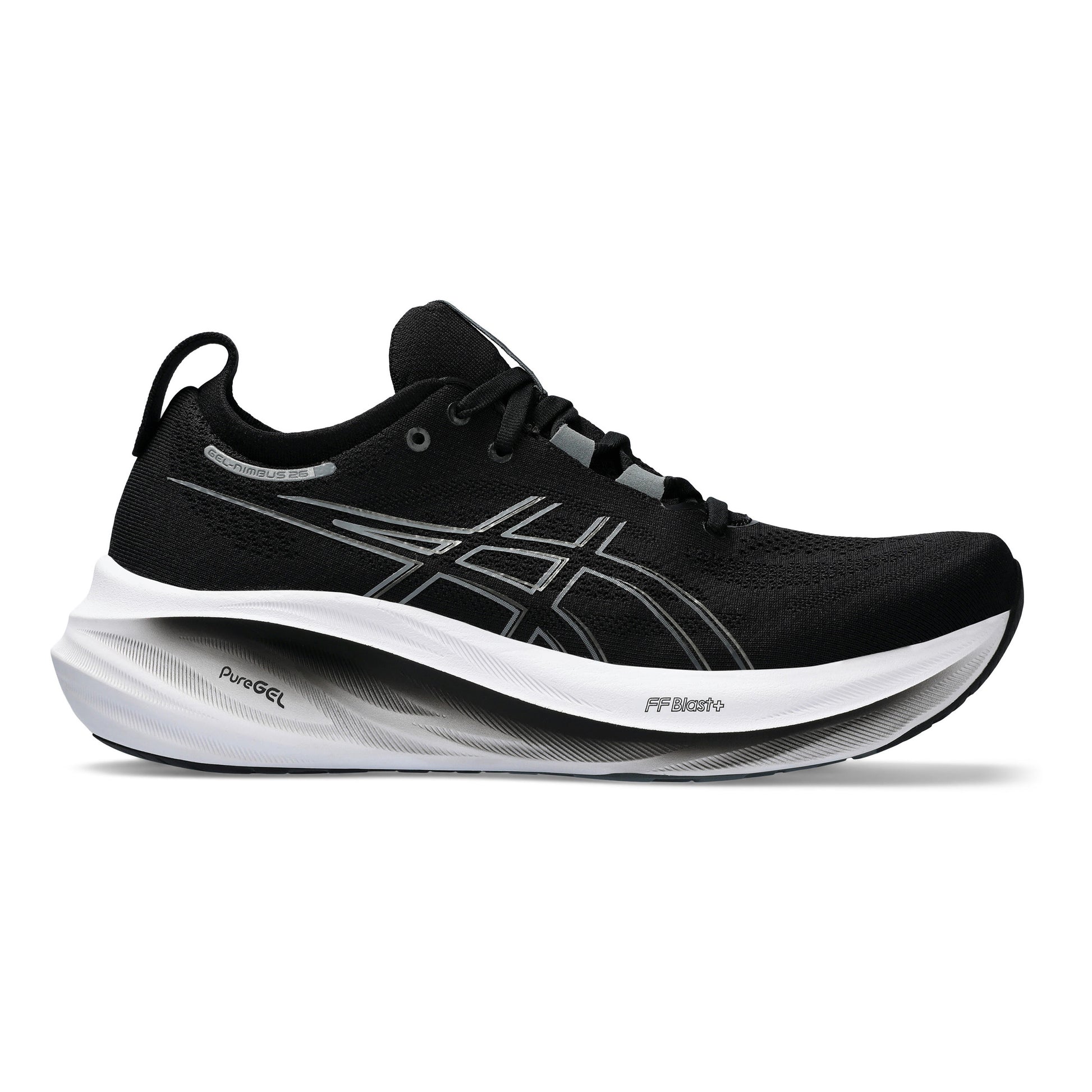 ASICS Gel-Nimbus 26 Zapatilla neutral Hombres - negro, blanco
