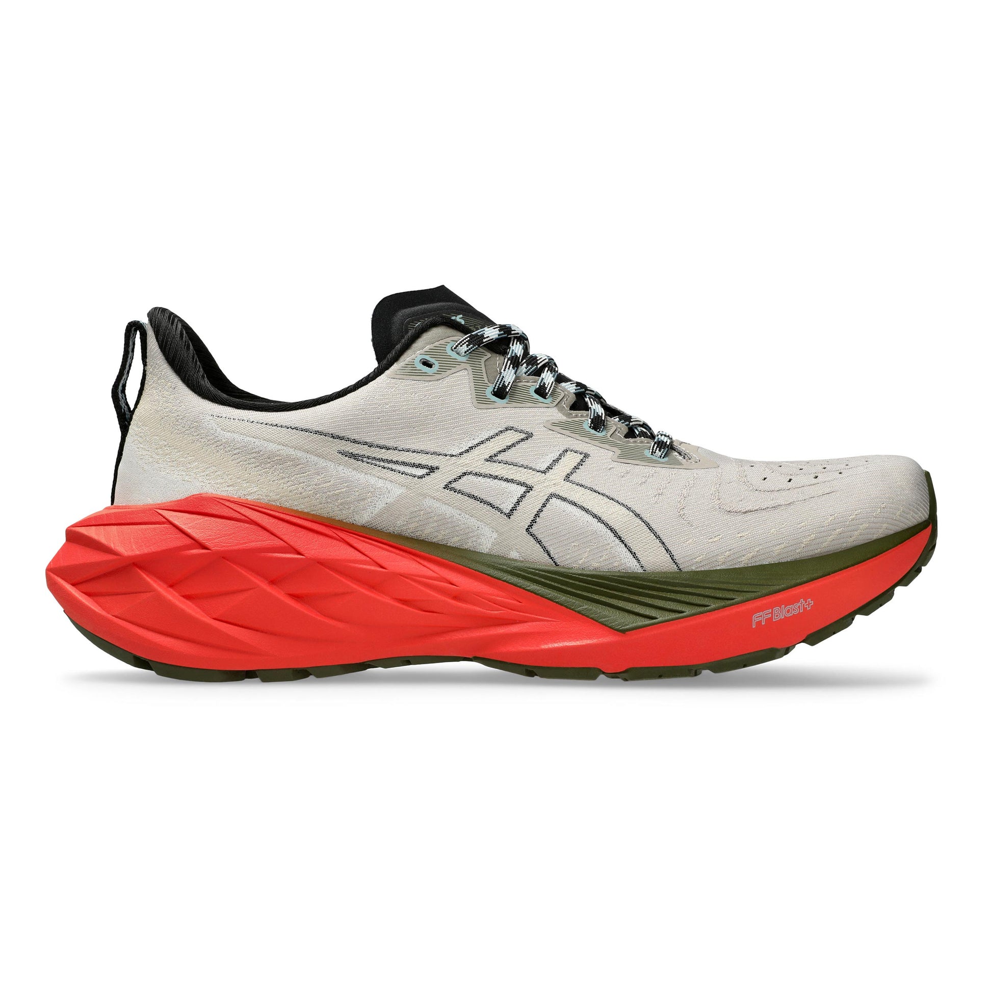 ASICS Novablast 4 TR Zapatilla neutral Hombres - beige, rojo