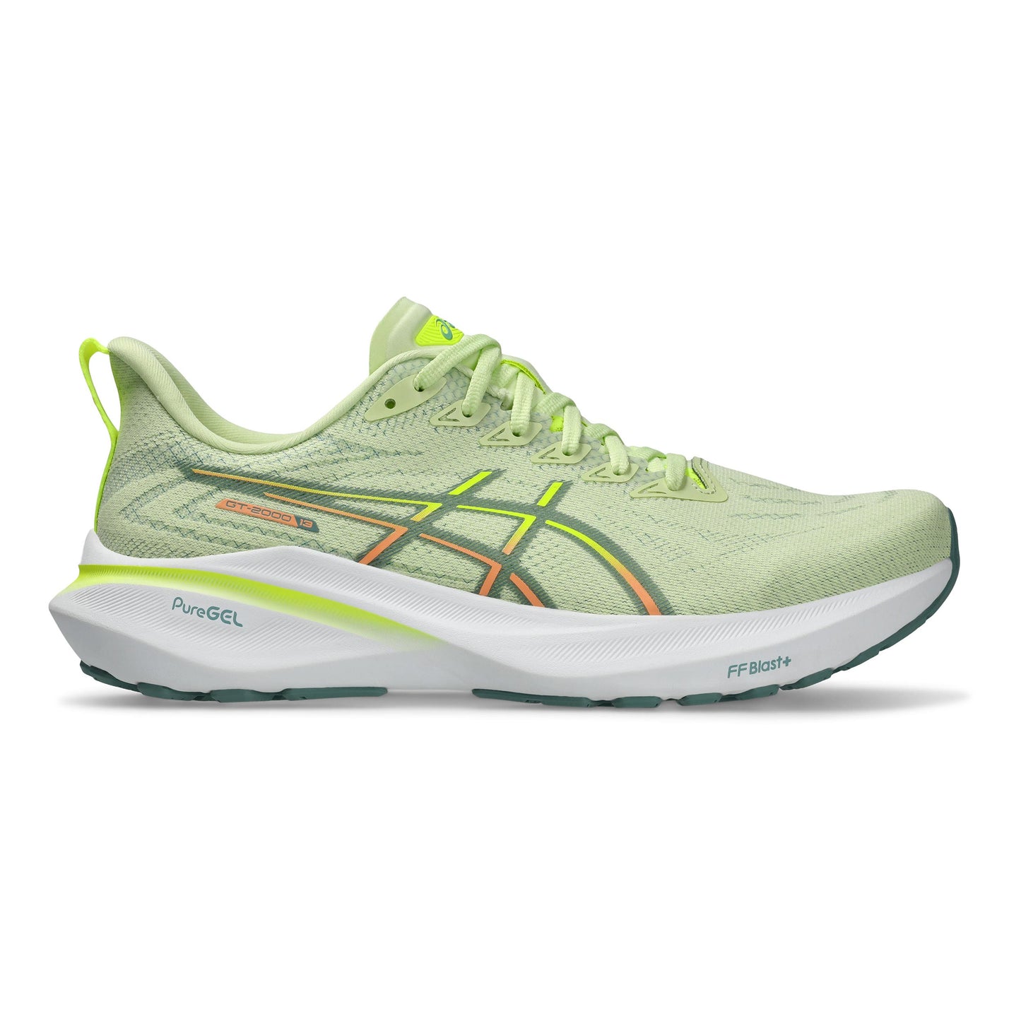 ASICS GT-2000 13 Zapatilla de estabilidad Hombres - lima, blanco