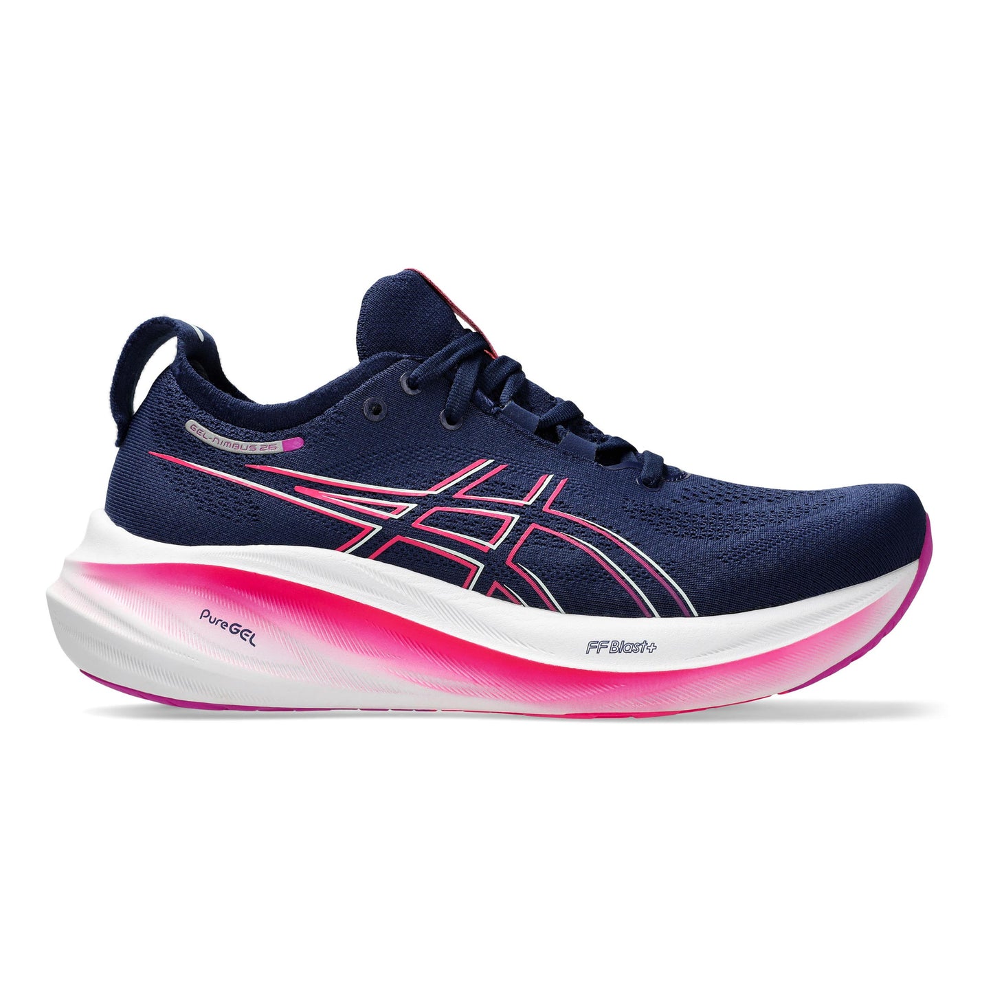 ASICS Gel-Nimbus 26 Zapatilla neutral Mujeres - azul, rosa