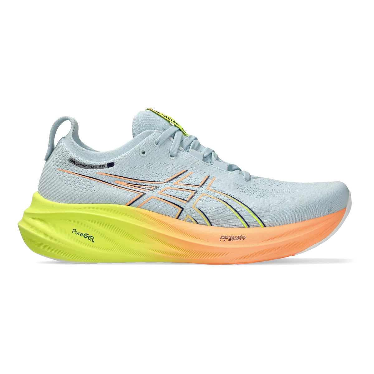 ASICS Gel-Nimbus 26 Paris Zapatilla neutral Hombres - gris, naranja