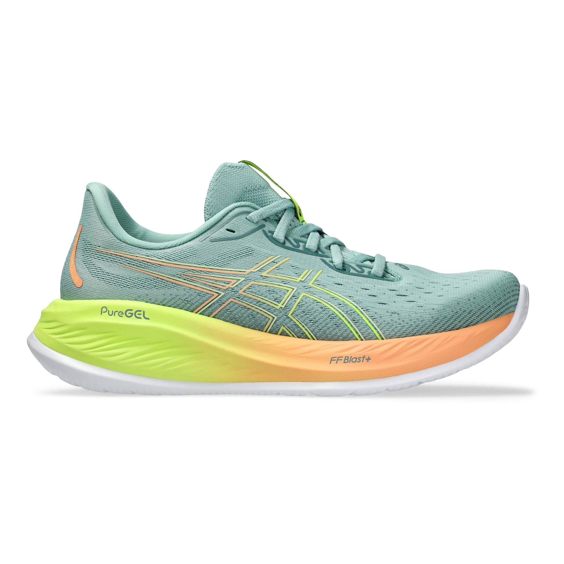 ASICS Gel-Cumulus 26 Paris Zapatilla neutral Mujeres - gris, naranja