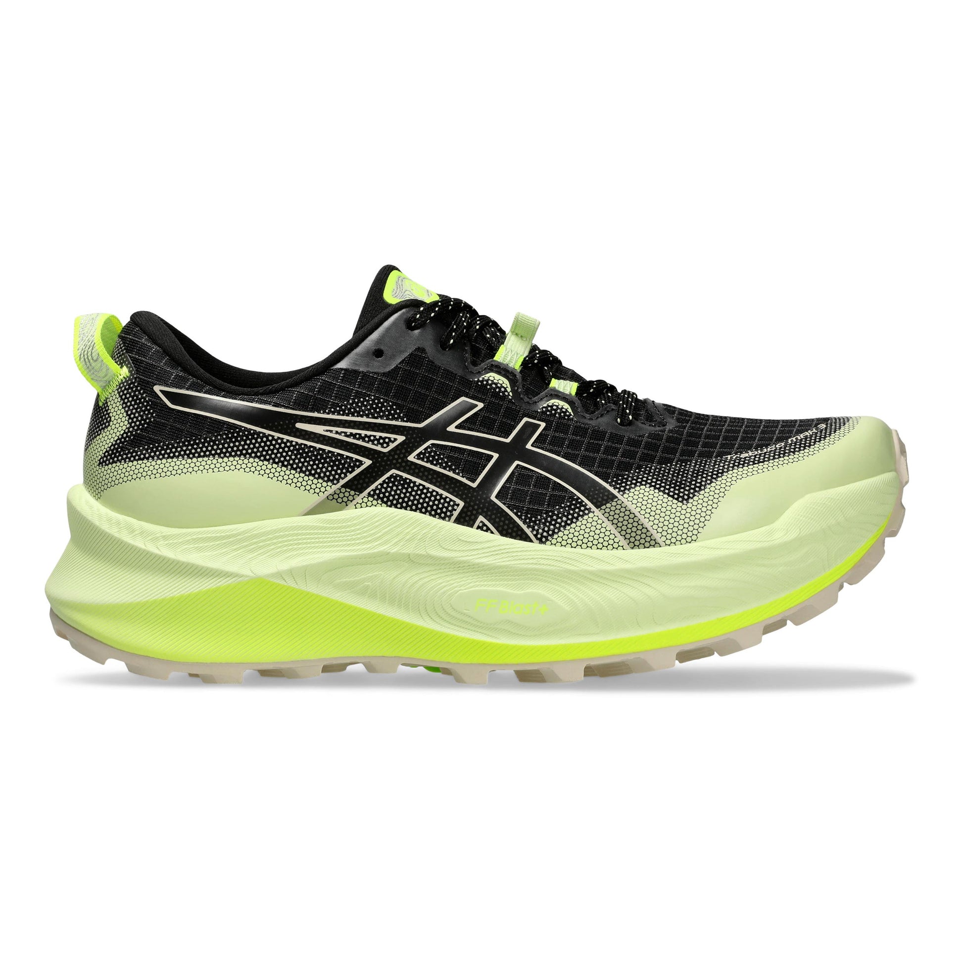 ASICS Trabuco Max 3 Zapatilla trail Mujeres - negro, amarillo