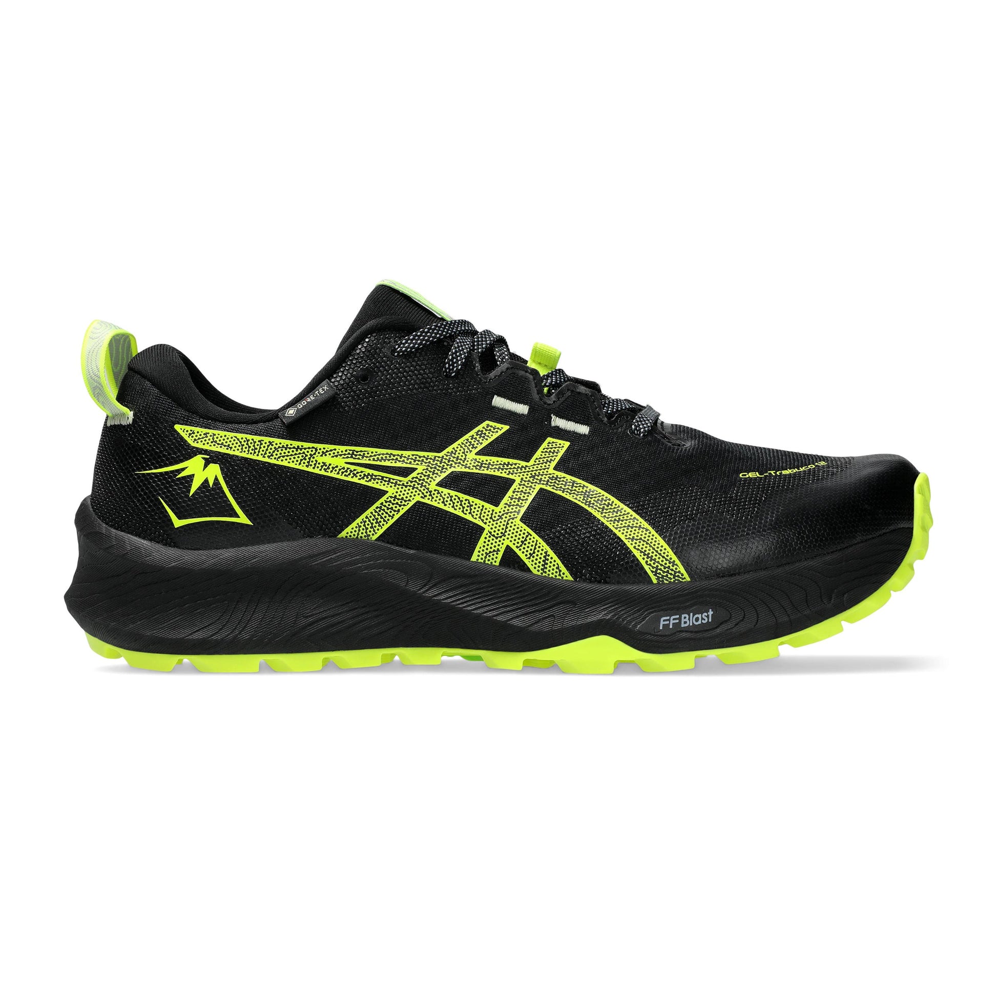 ASICS Gel-Trabuco 12 GTX Zapatilla trail Hombres - negro, amarillo
