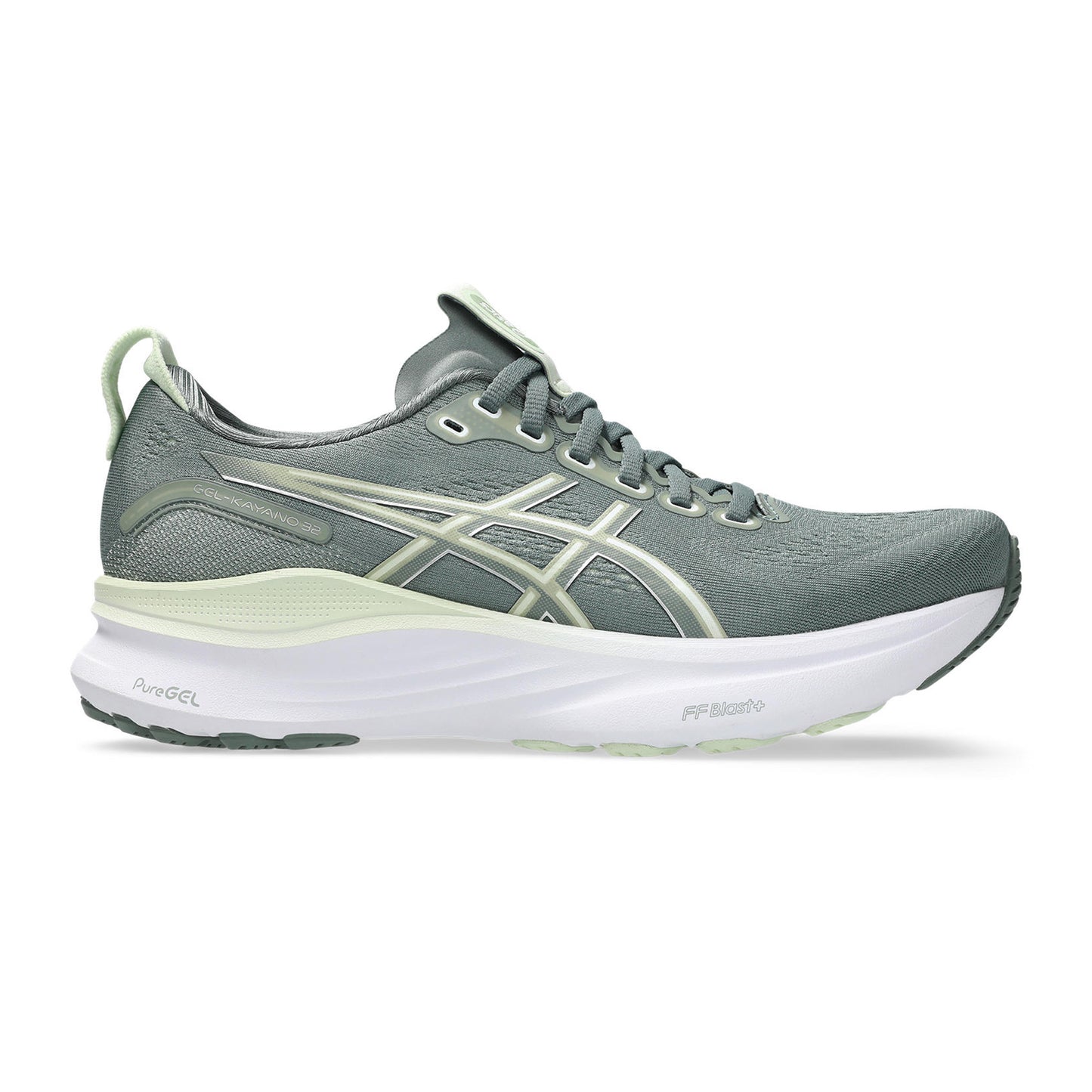 ASICS Gel-Kayano 32 Zapatilla de estabilidad Mujeres - oliva, verde claro
