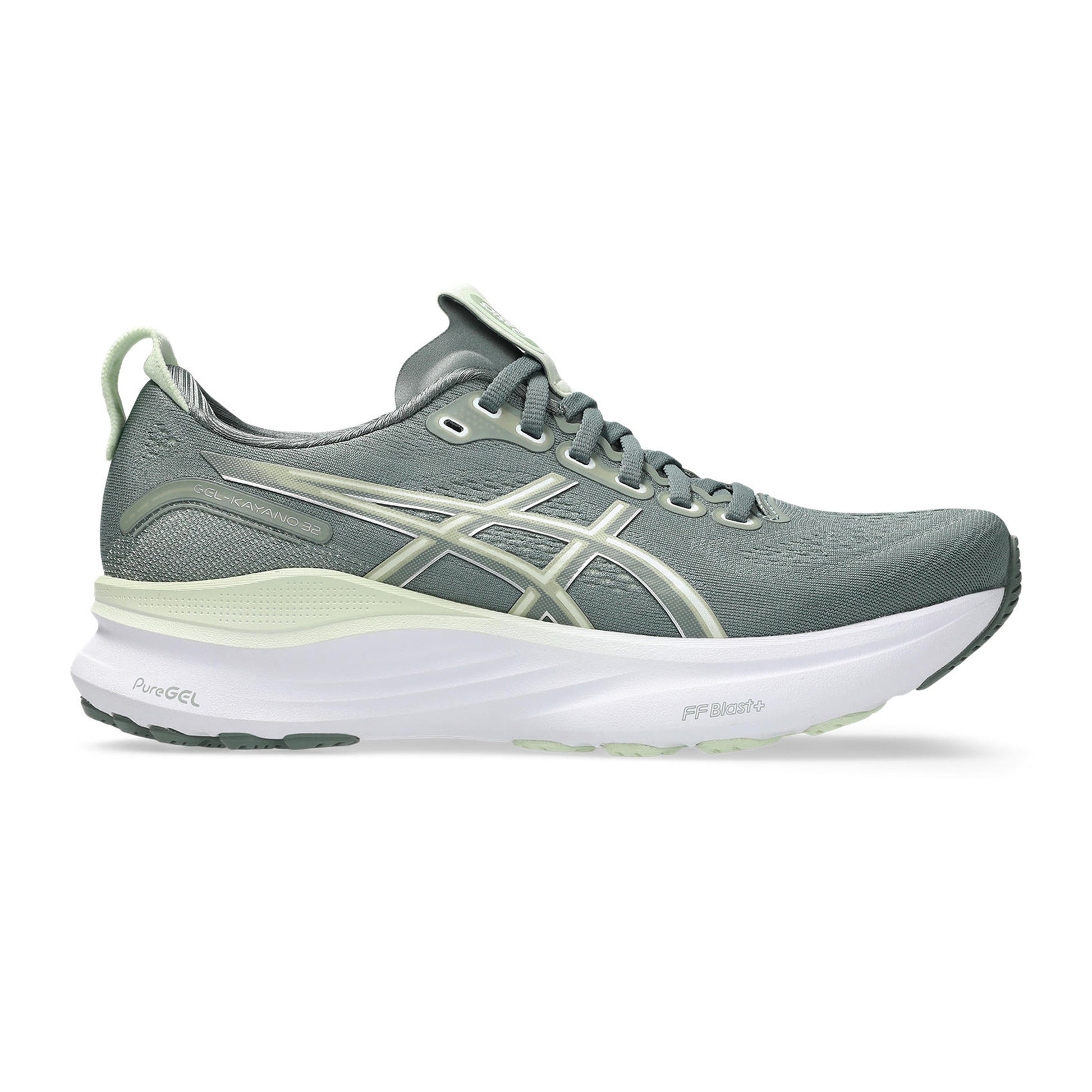 ASICS Gel-Kayano 32 Zapatilla de estabilidad Mujeres - oliva, verde claro