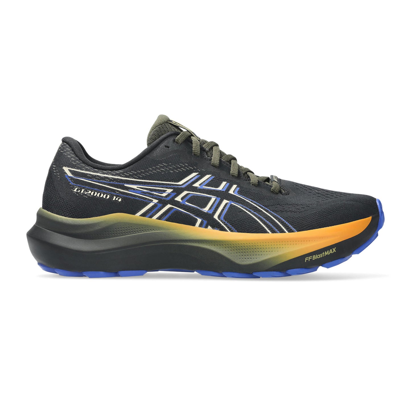 ASICS GT-2000 14 GTX Zapatilla de estabilidad Hombres-negro, azul